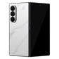 samsung galaxy z fold 7 white marble skins and wraps 