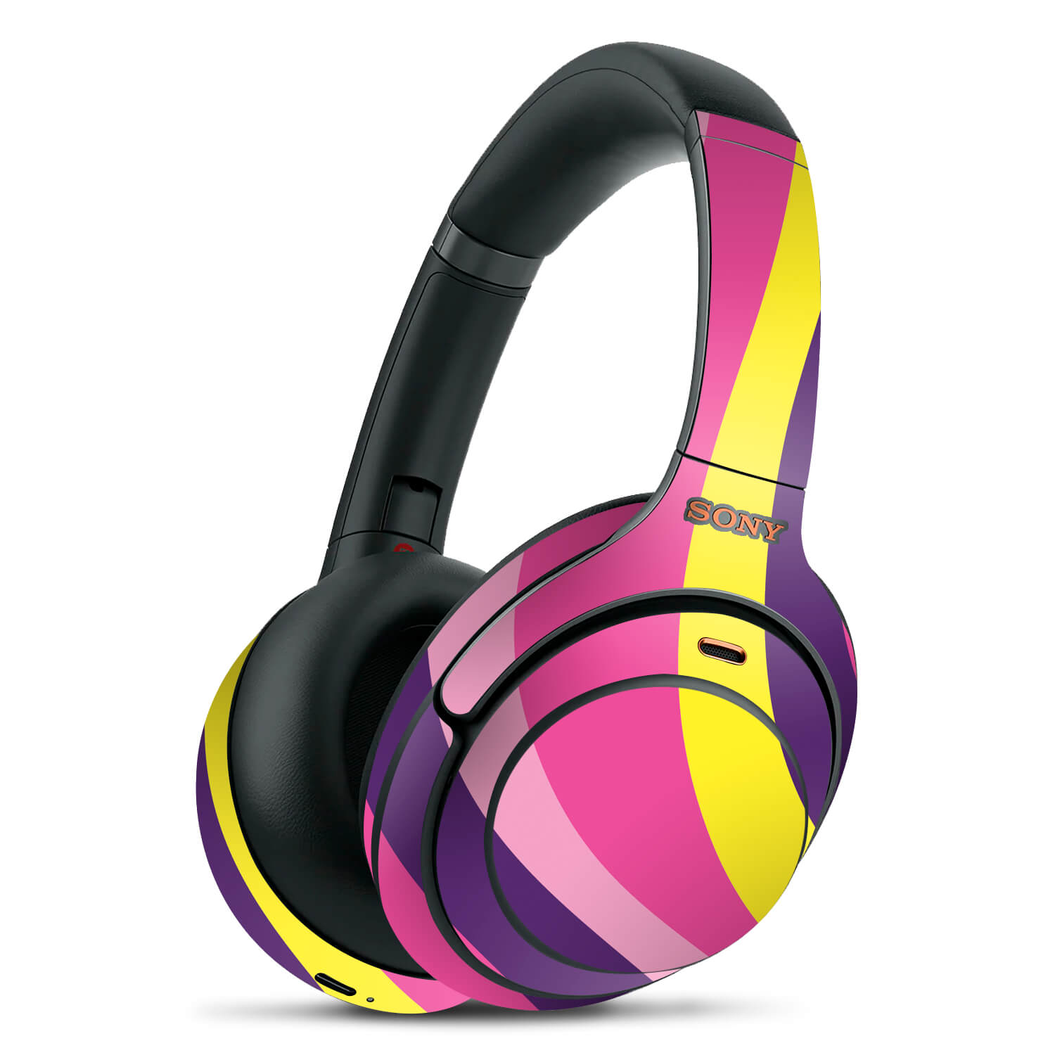 Sony WH1000XM4 Abstract psychadelic skins