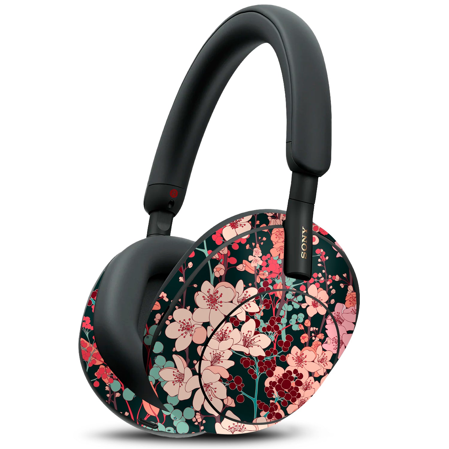 Sony WH1000XM5 Wireless Headphone Art Vintage Floral skin