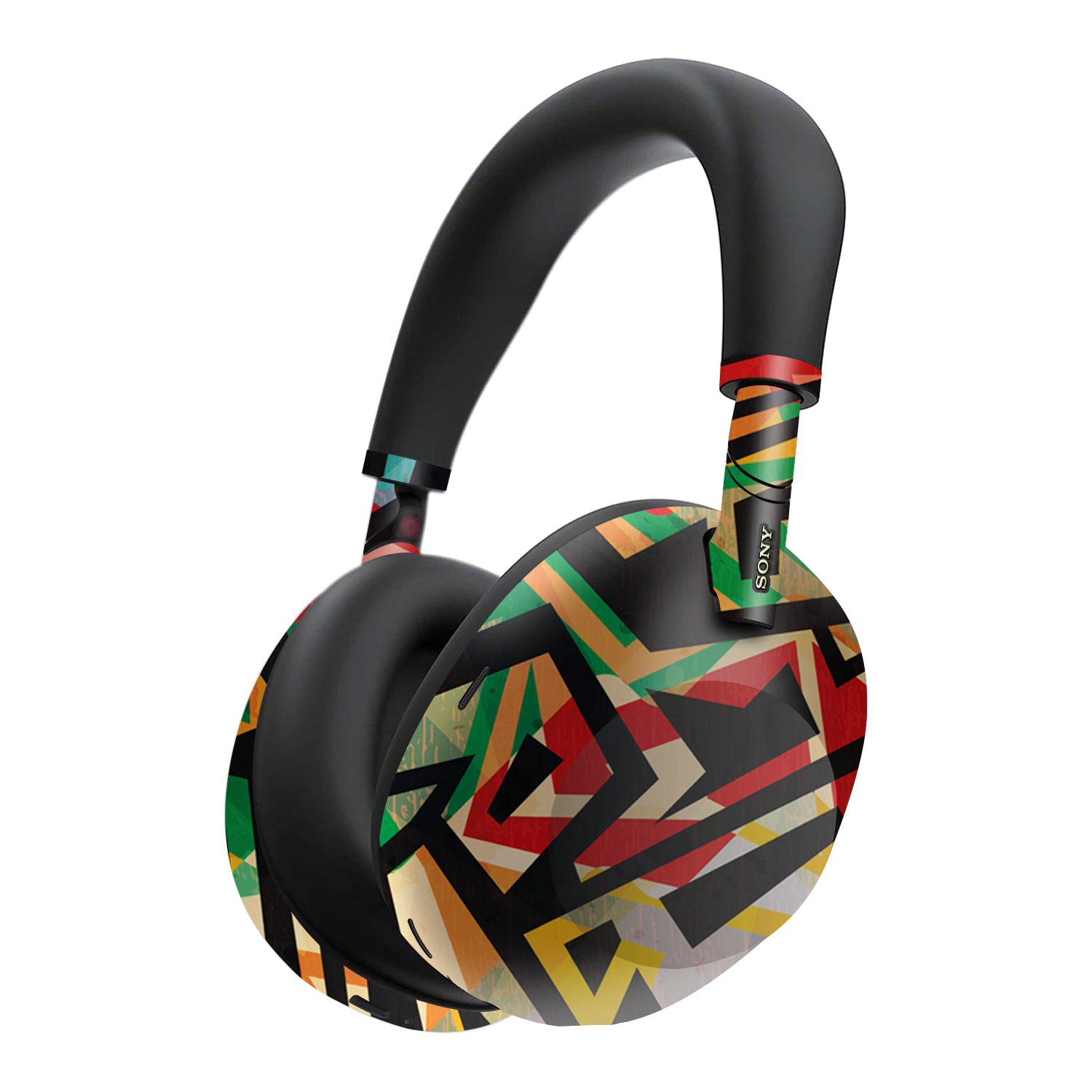 sony wh1000xm6 skins and wraps graffiti tribal