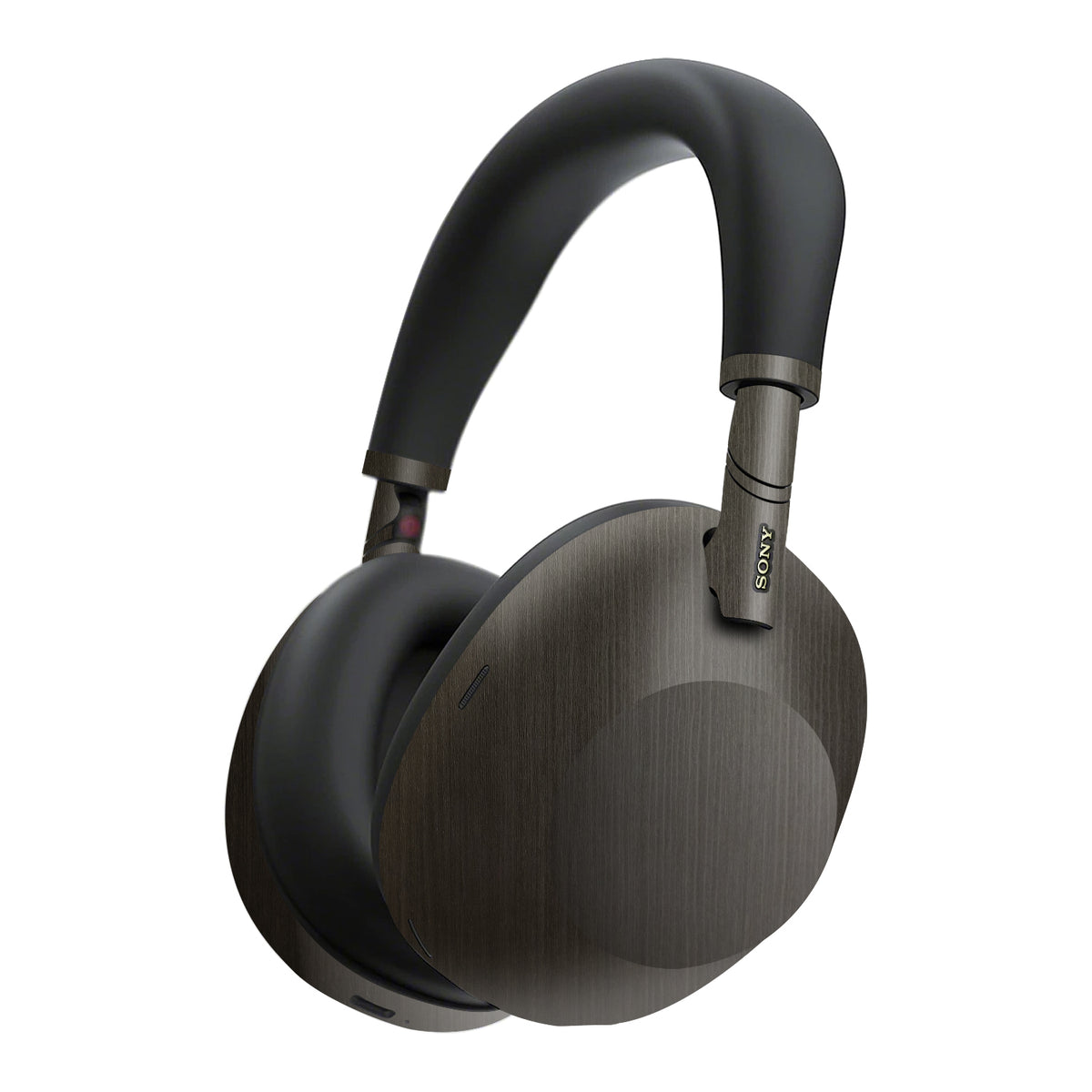 sony wh1000xm6 skins and wraps silverblack wood