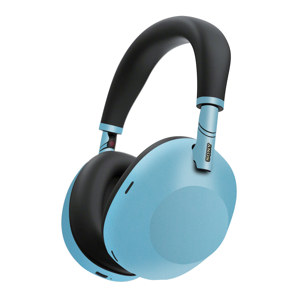 sony wh1000xm6 skins and wraps textured matt light blue