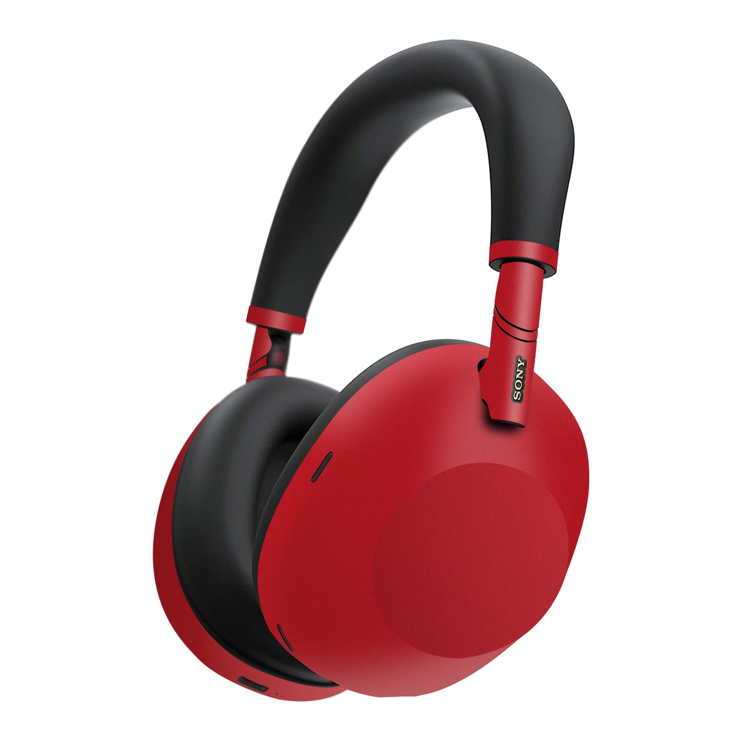 sony wh1000xm6 skins and wraps textured matt red