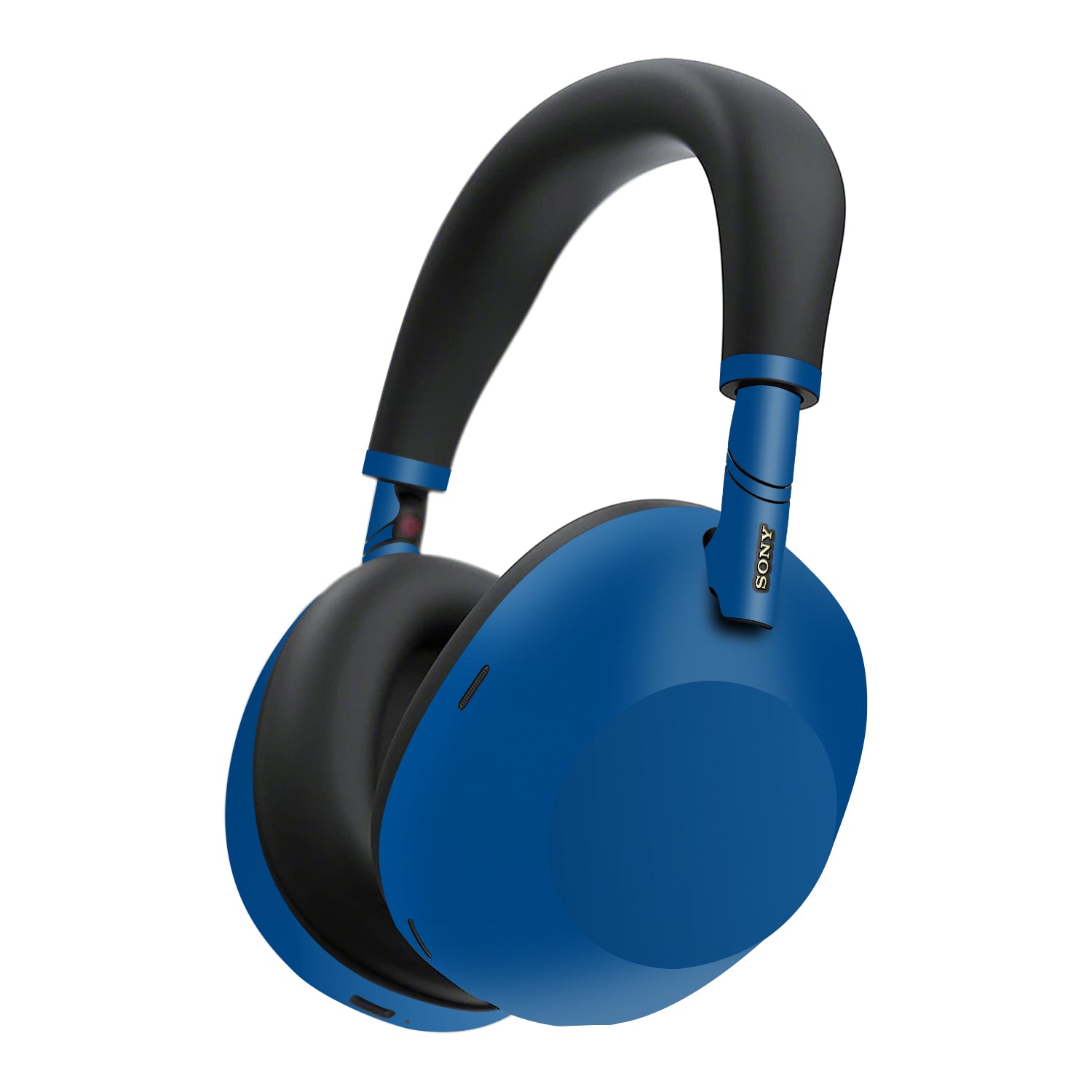 sony wh1000xm6 skins and wraps textured matt blue
