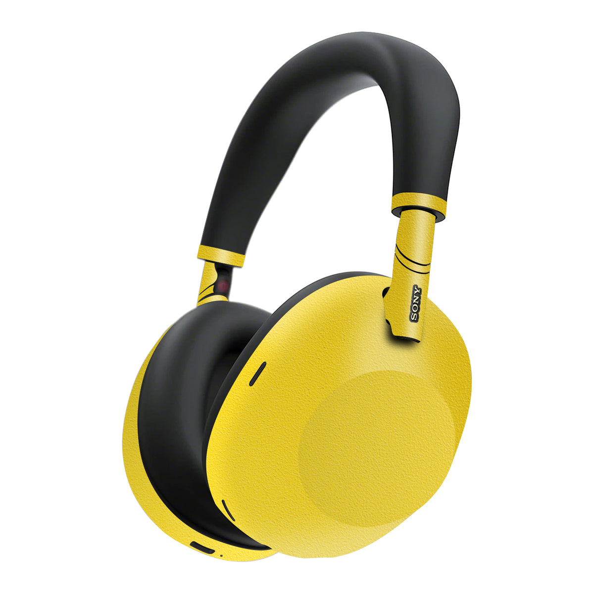 sony wh1000xm6 skins and wraps textured matt yellow