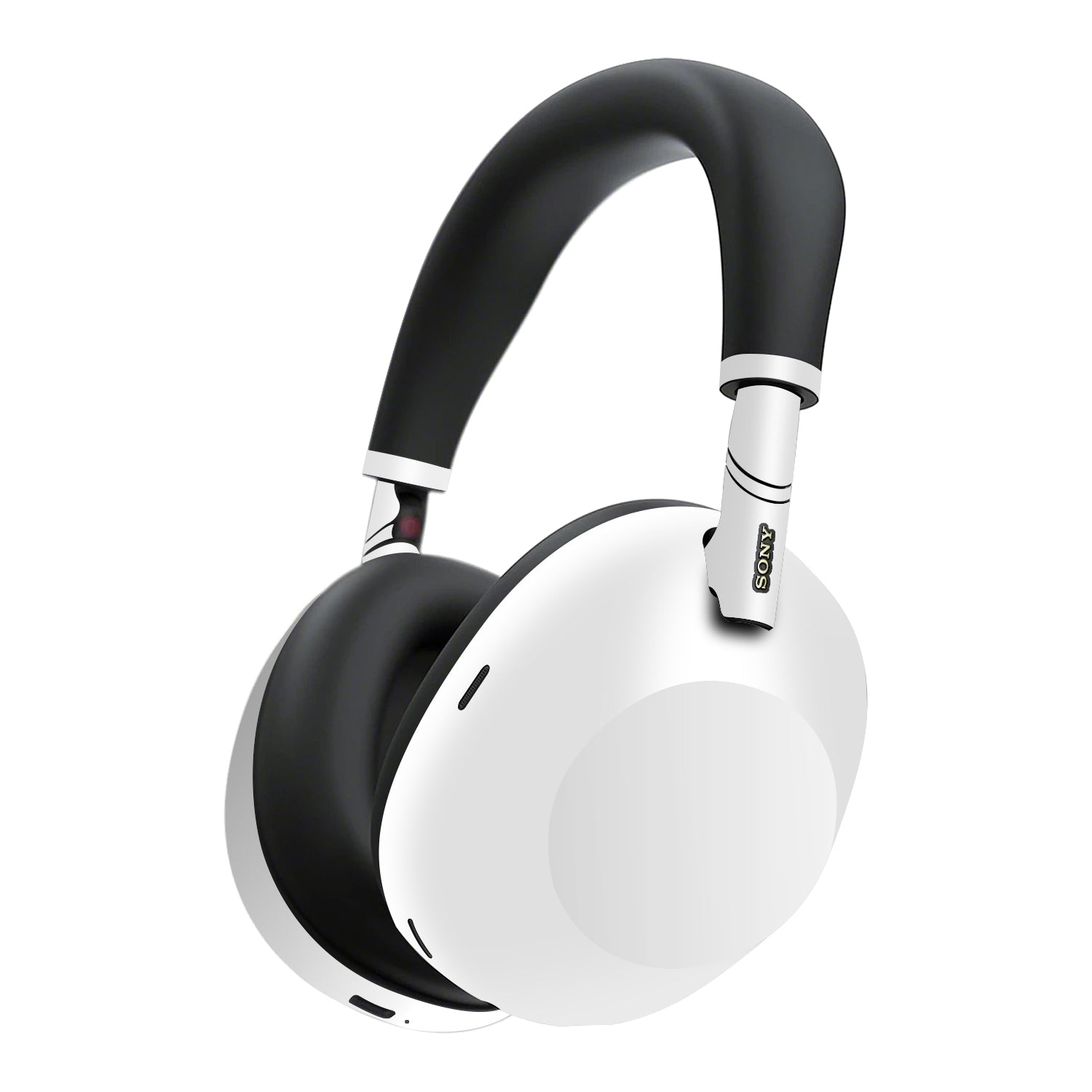 sony wh1000xm6 skins and wraps white gloss