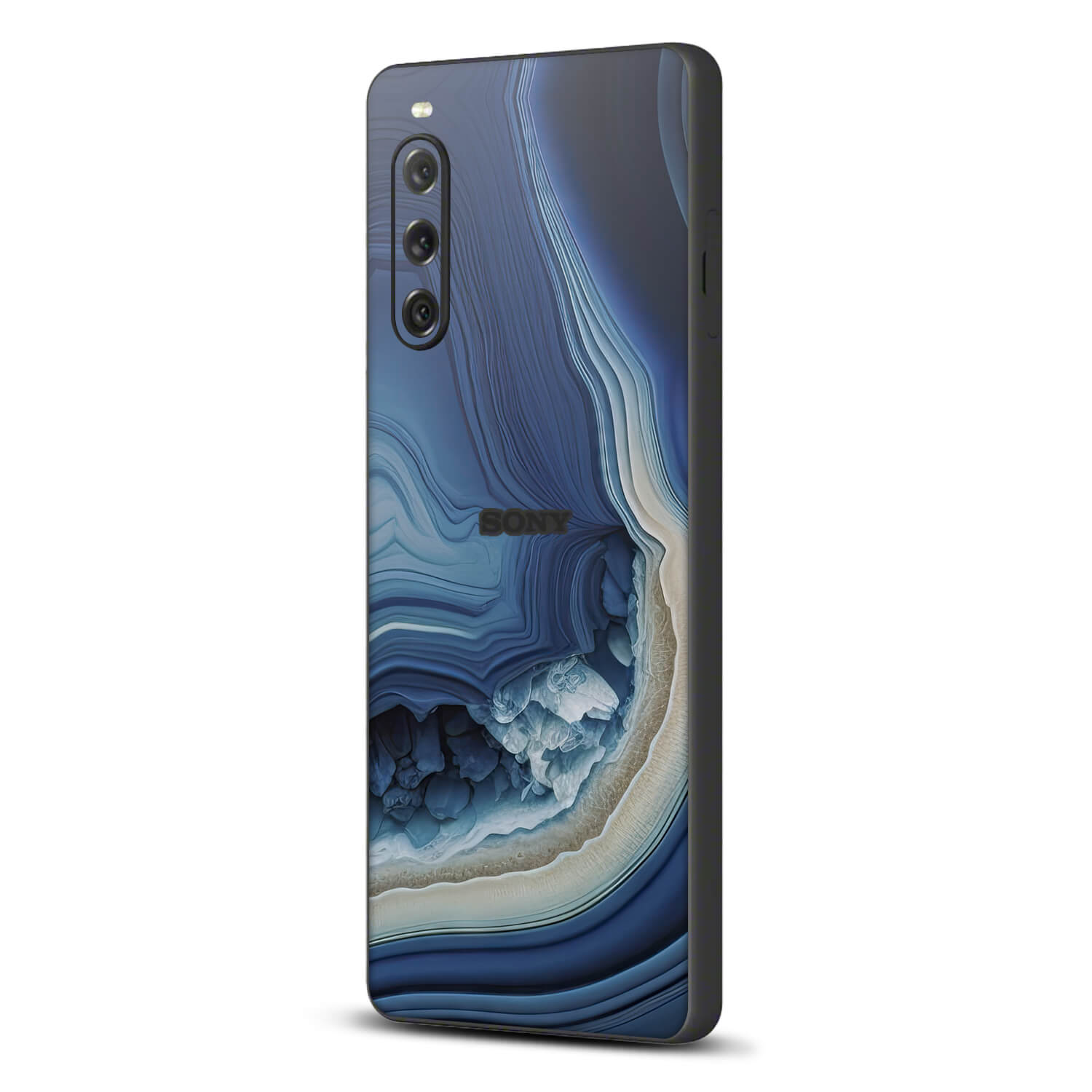 Sony Xperia 10 V Onyx azure skins