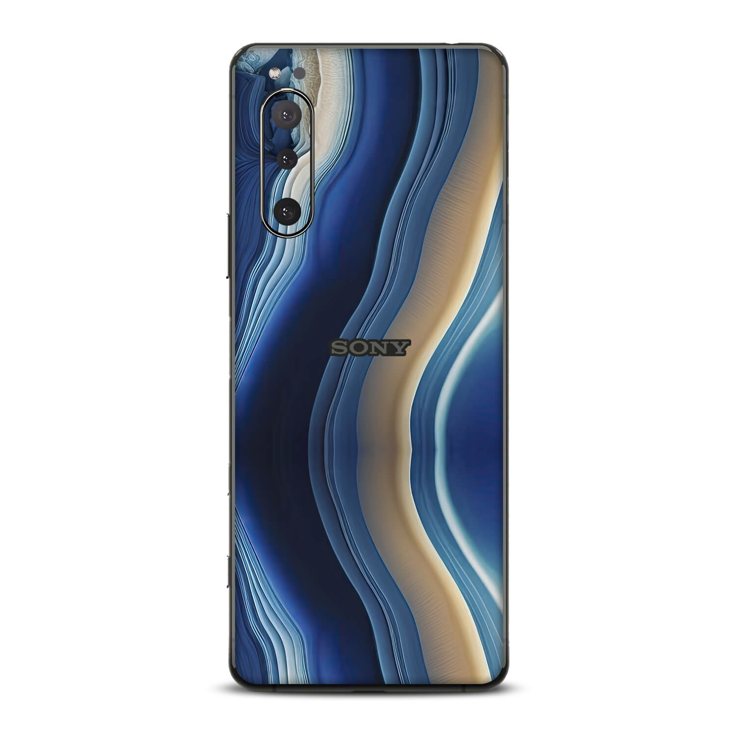 Sony Xperia 5 ii Onyx azure skins