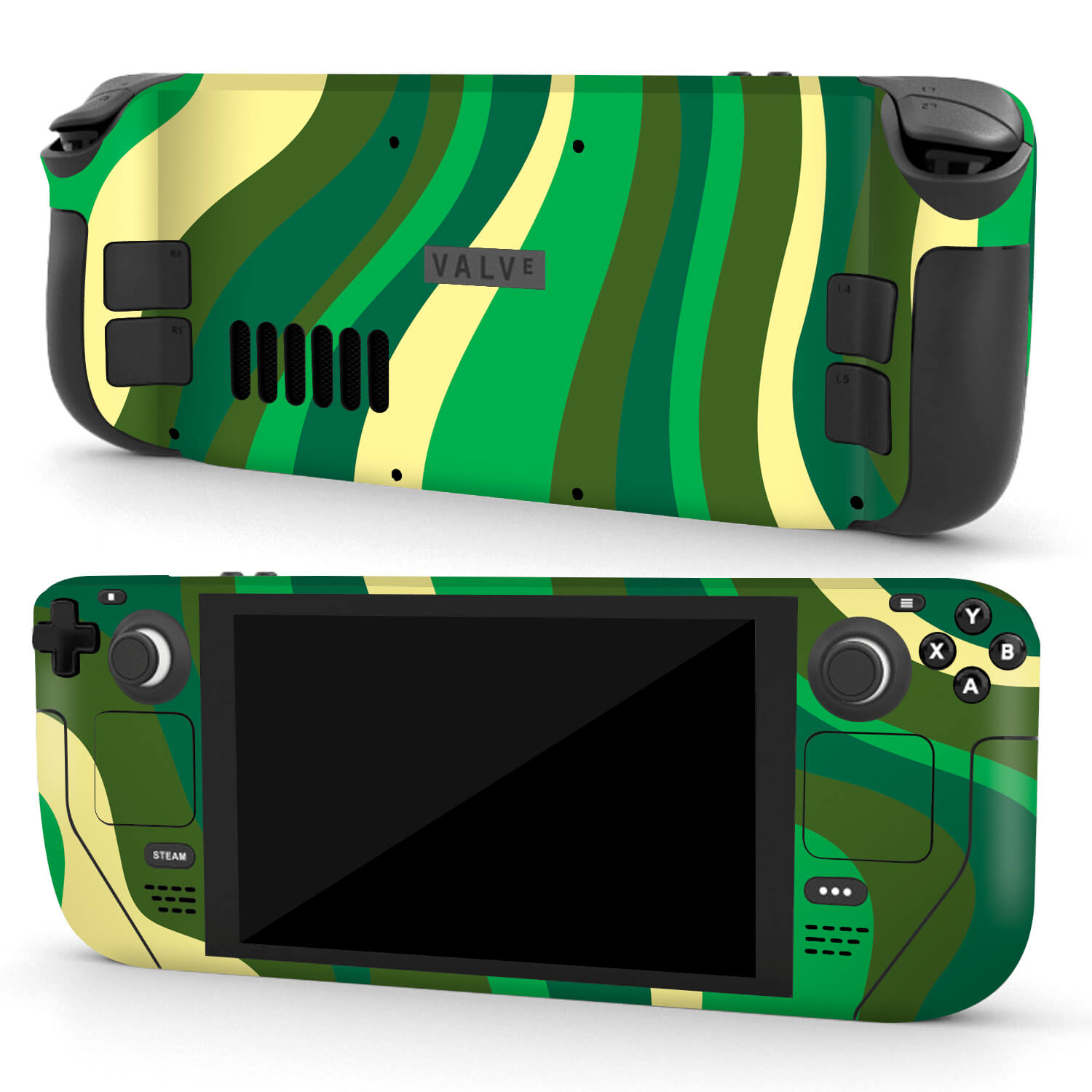 Steam Deck OLED Abstract jungle skins