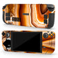 Steam Deck OLED Onyx amber skins