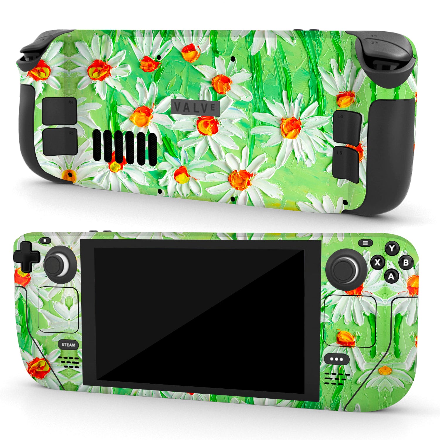Steam Deck Art Daisy Field skin
