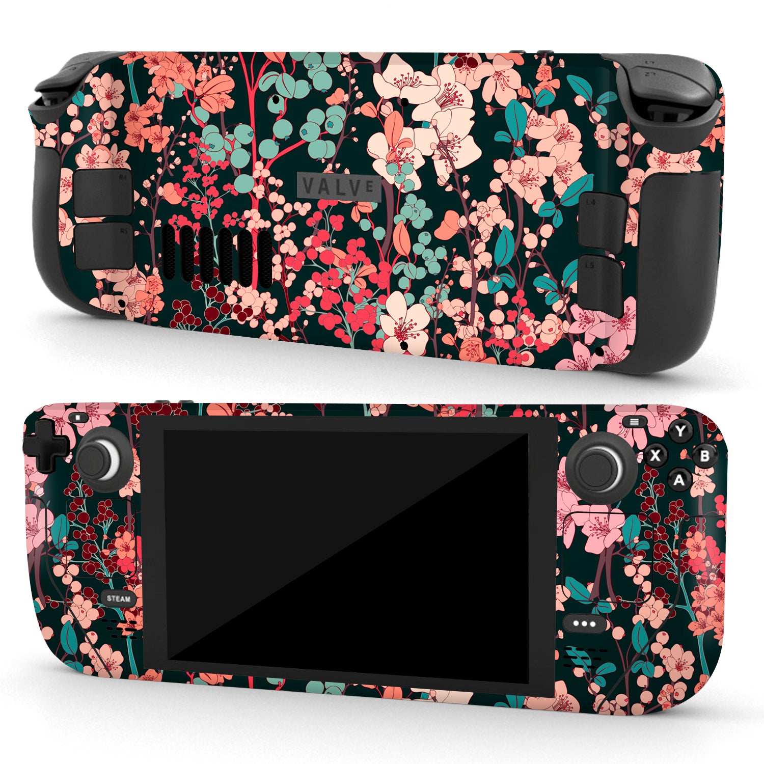 Steam Deck (OLED) Art Vintage Floral skin