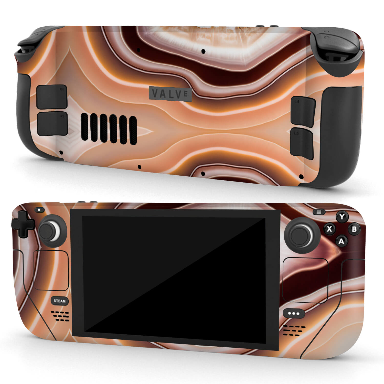 Steam Deck OLED Onyx oyster skins