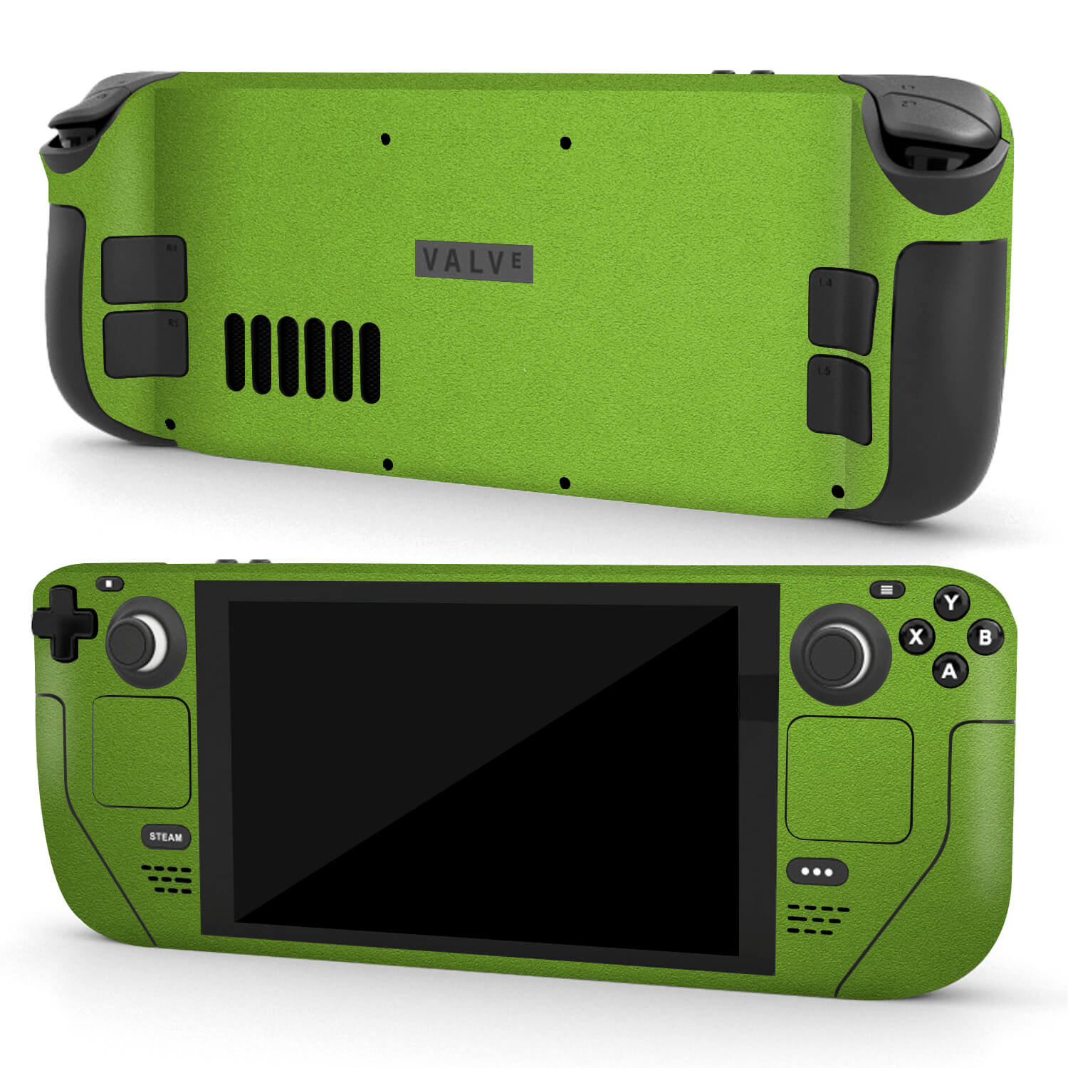 Steam Deck OLED Textured matt green skins