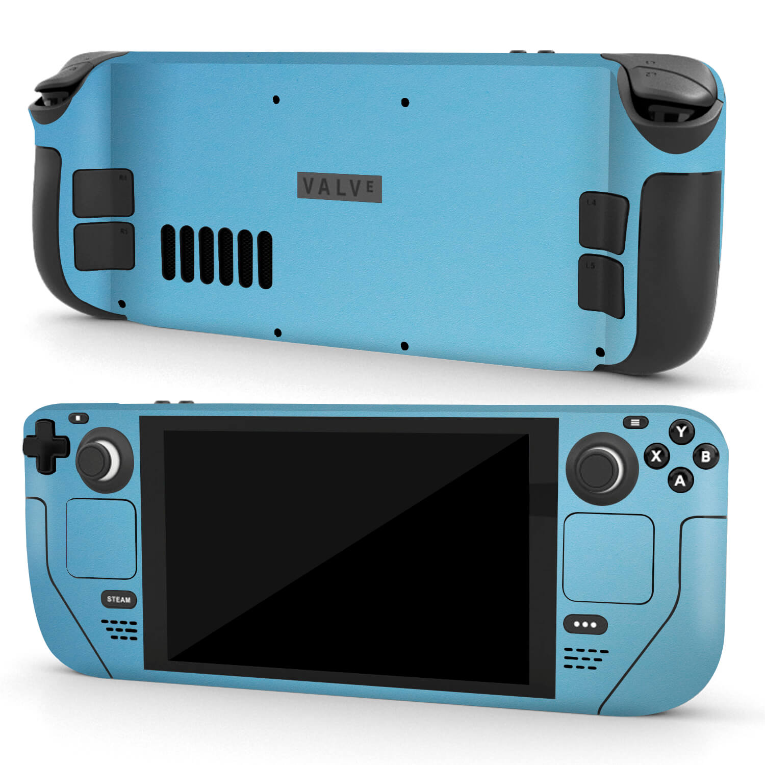 Steam Deck OLED Textured matt light blue skins