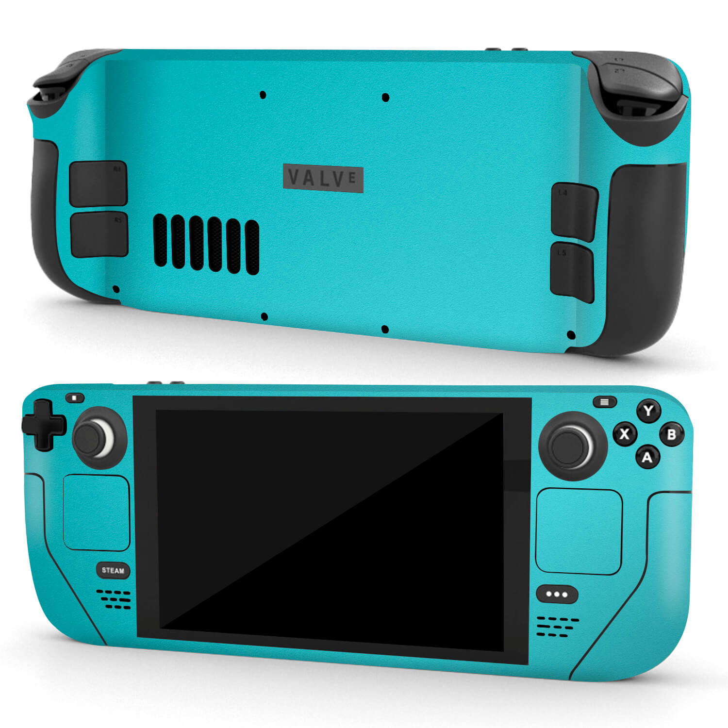 Steam Deck OLED Textured matt turquoise skins