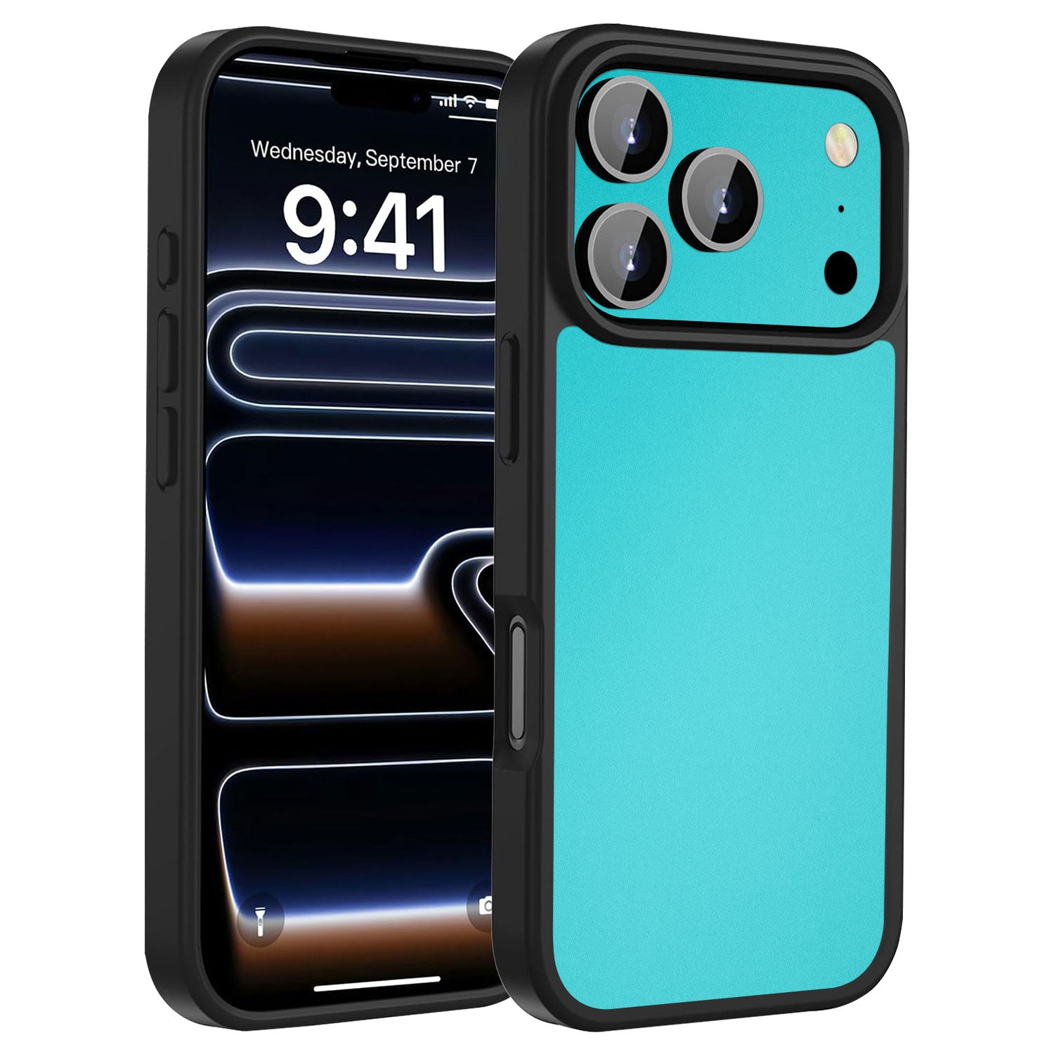 iPhone 17 Pro Max CustomX cases textured matt turquoise