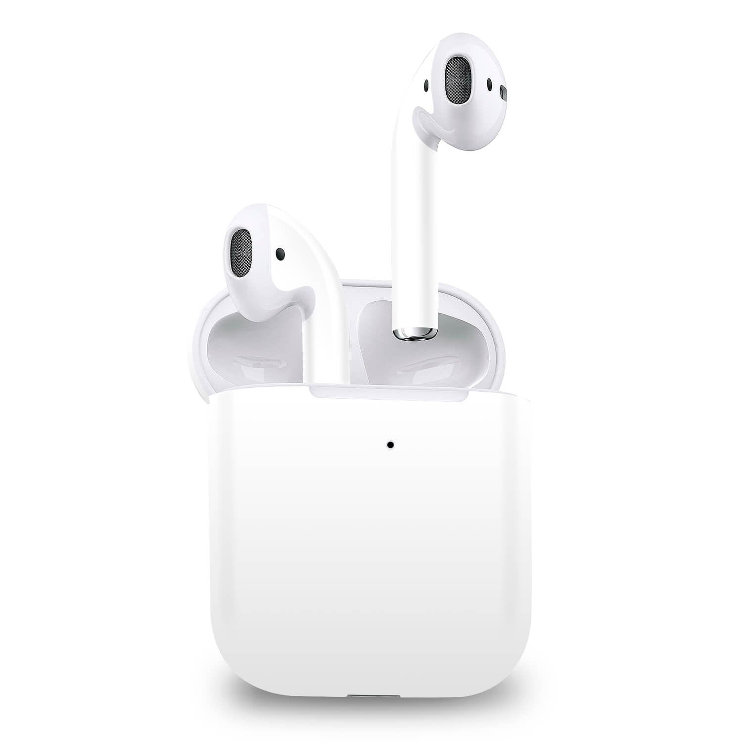 Airpod (Gen 2, Wireless) White Gloss Skins