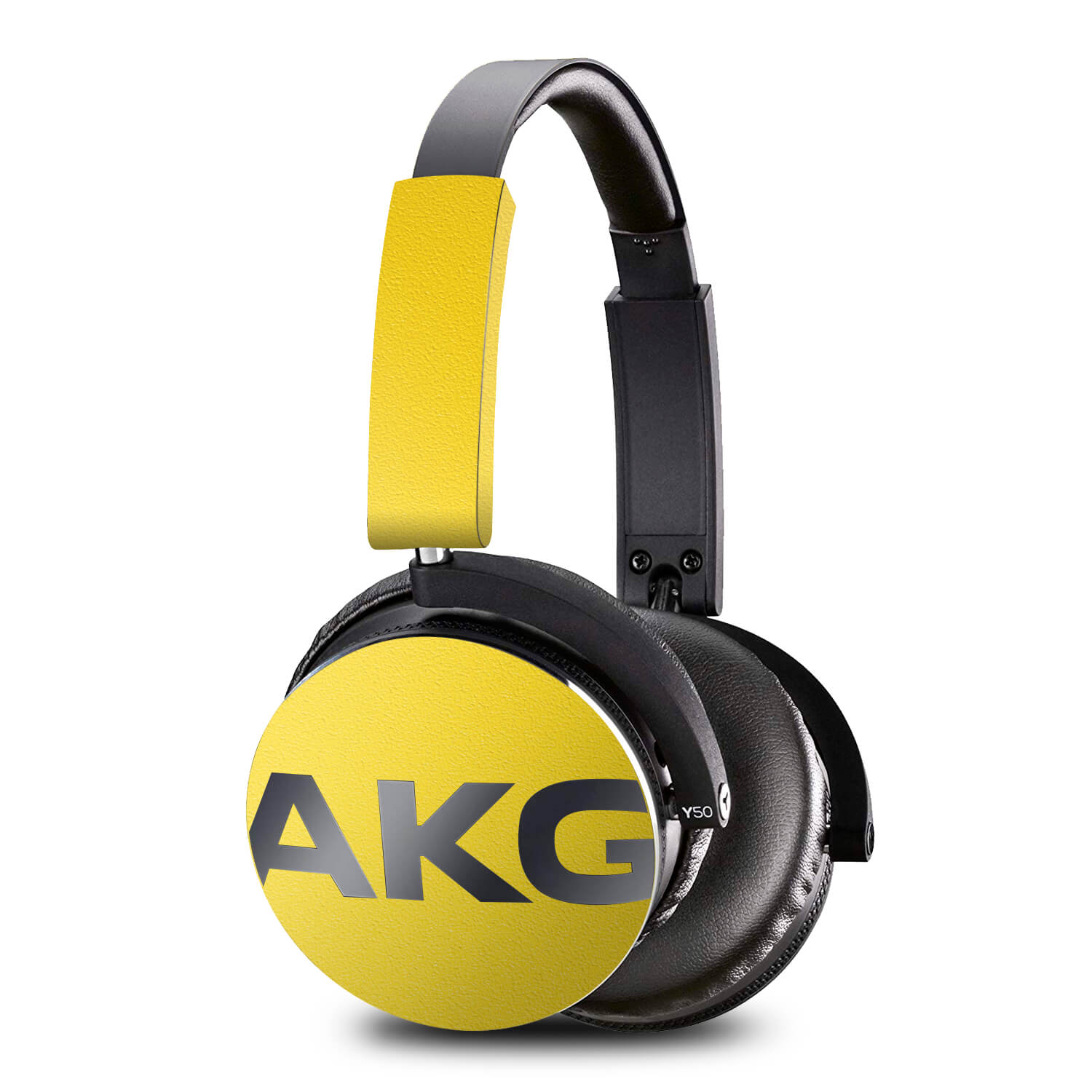 AKG Y50 Headphone Textured Matt Yellow Skins