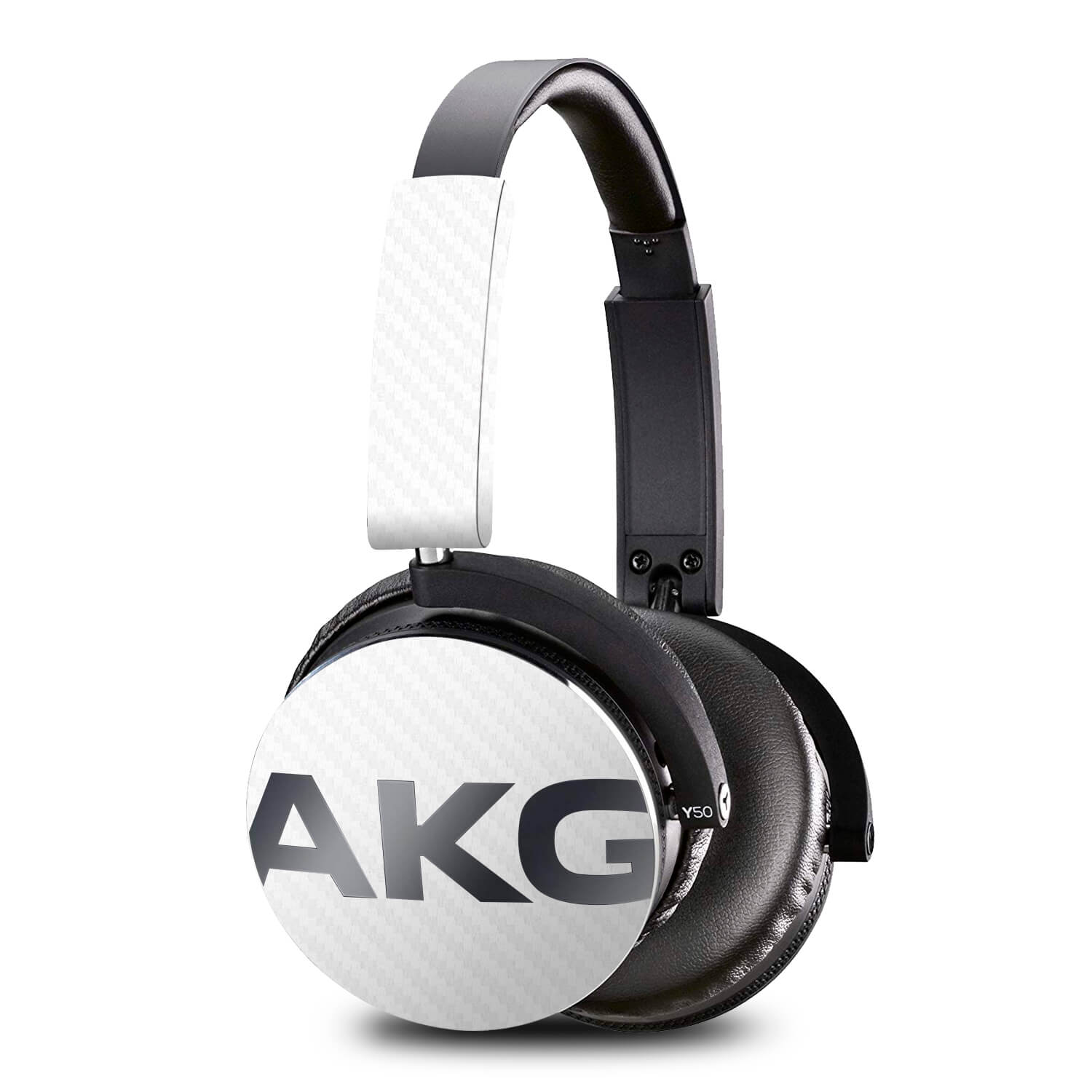 AKG Y50BT Headphone Black Carbon Fibre Skins