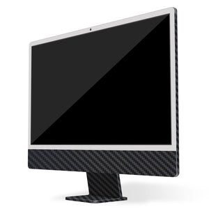 Apple iMac 24-inch (2021) Black carbon fibre skins