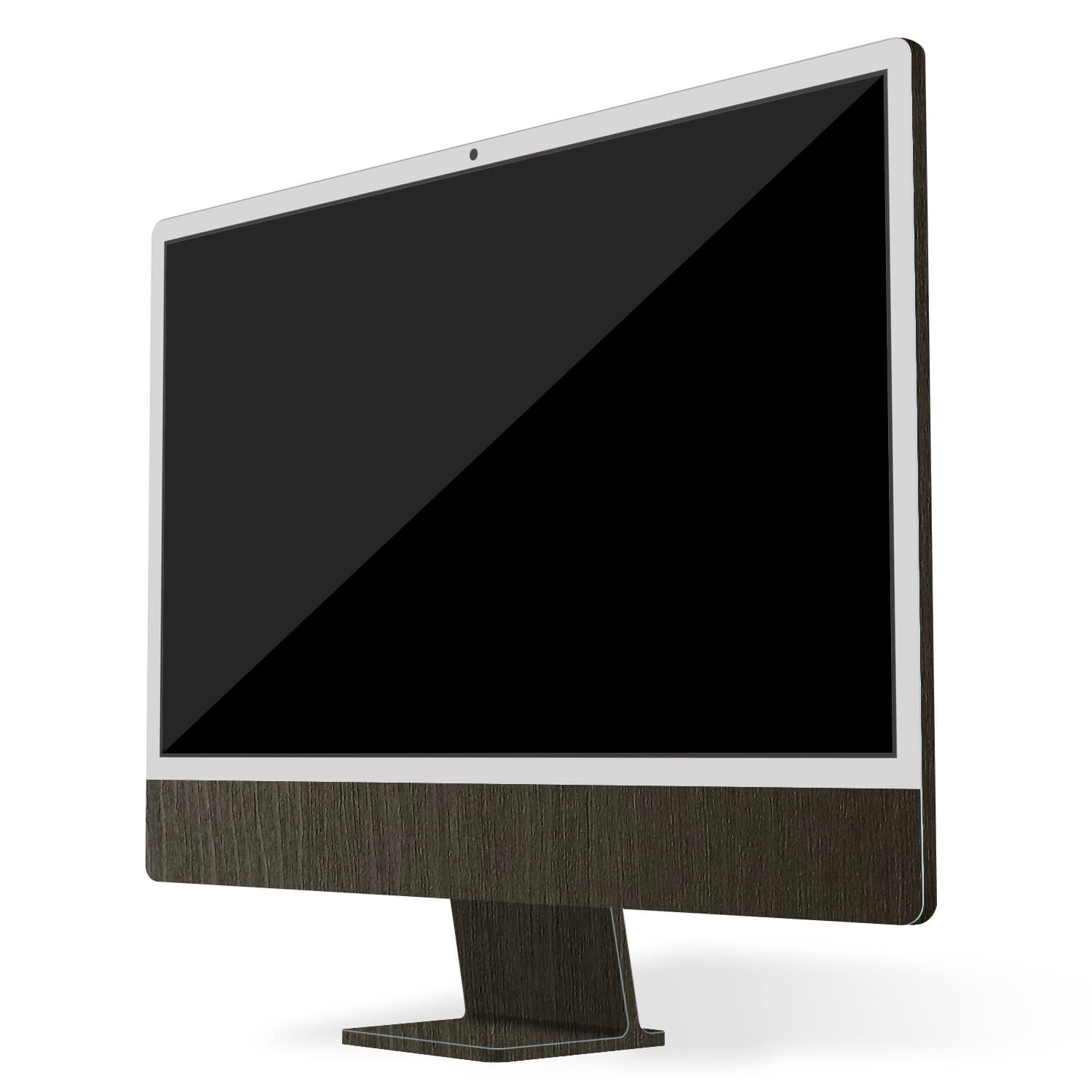 Apple iMac 24-inch (2021) Silverblack wood skins