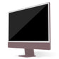 Apple iMac 24-inch (2021) Textured matt mulberry skins