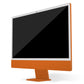 Apple iMac 24-inch (2021) Textured matt orange skins
