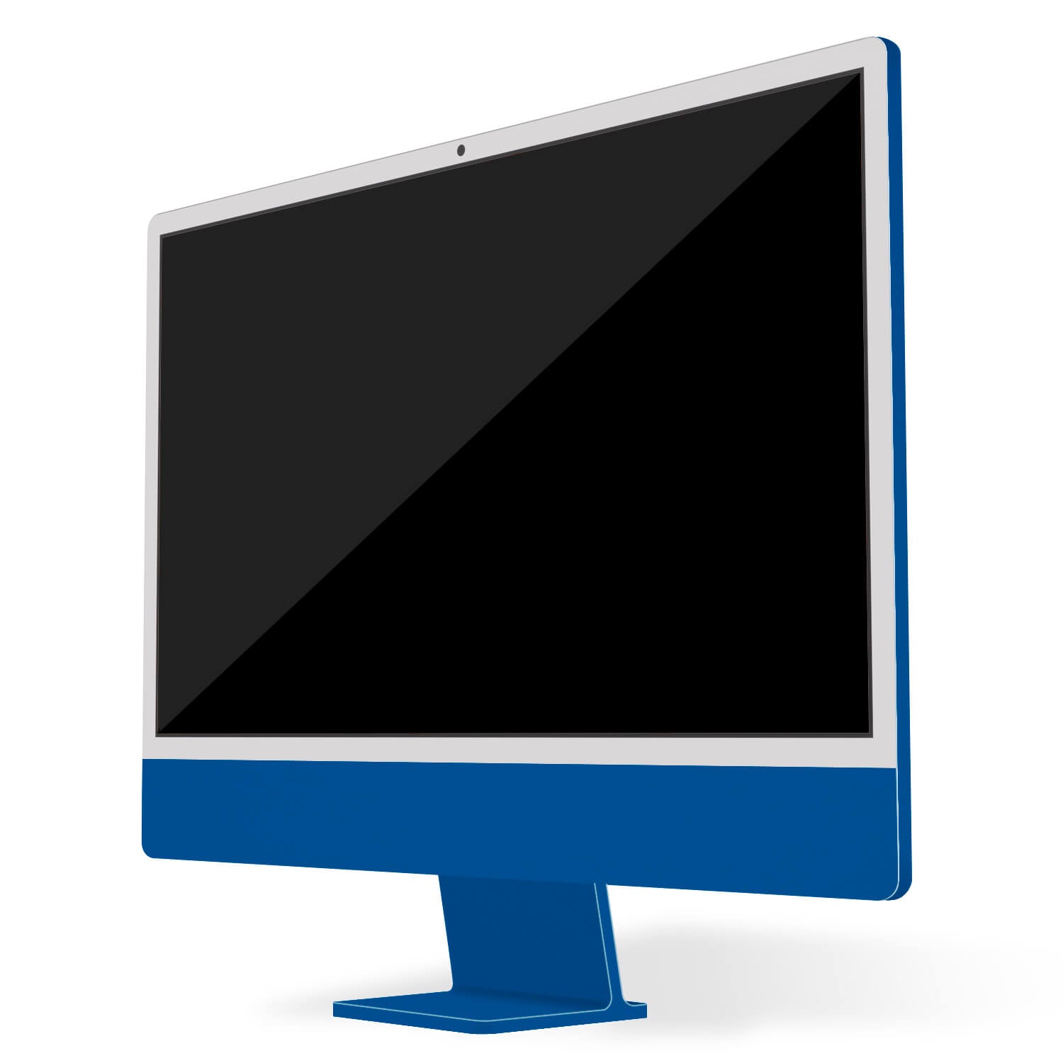 Apple iMac 24-inch (2021) Textured matt royal blue skins