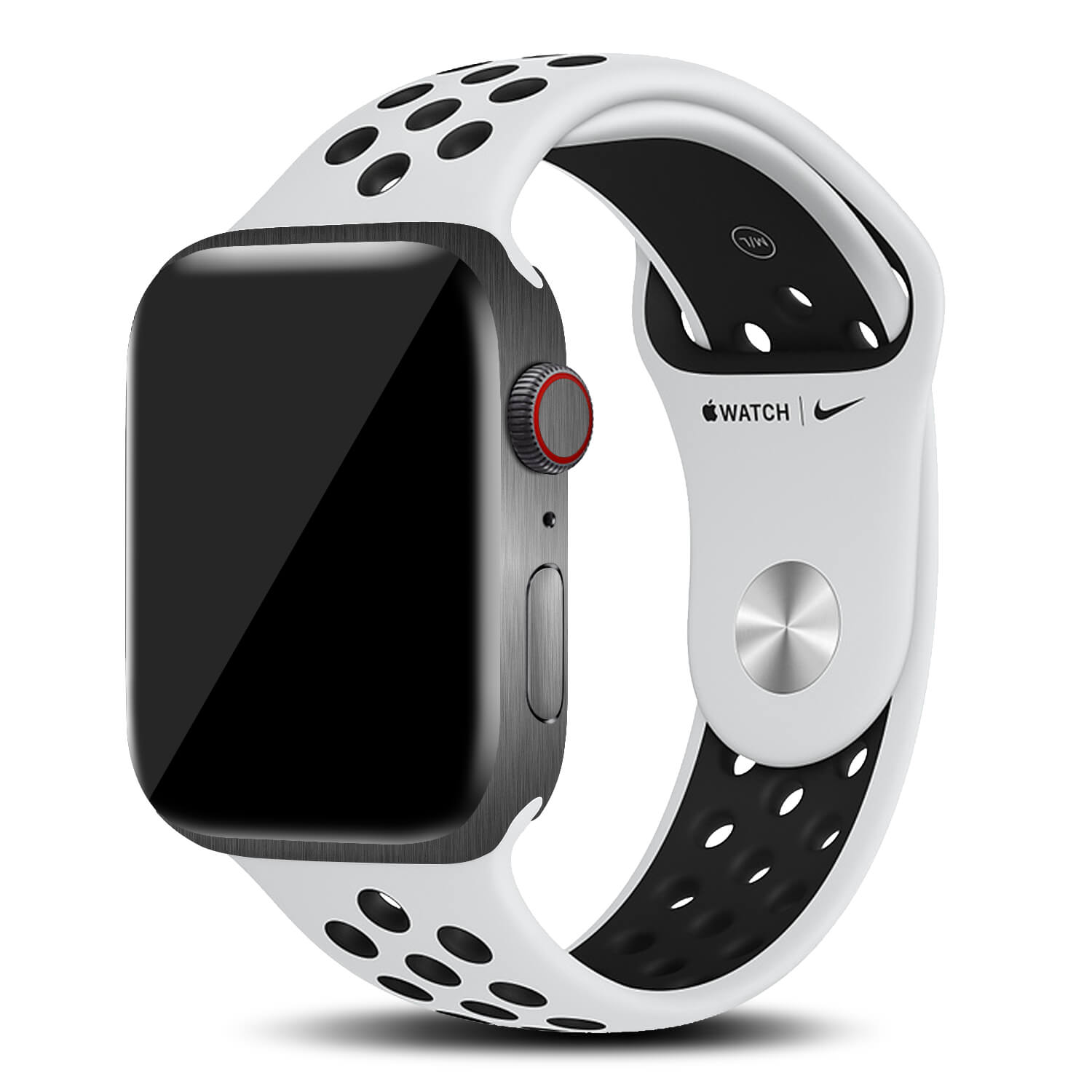 Apple Watch Series 6 Brushed Titanium Skins (44mm)