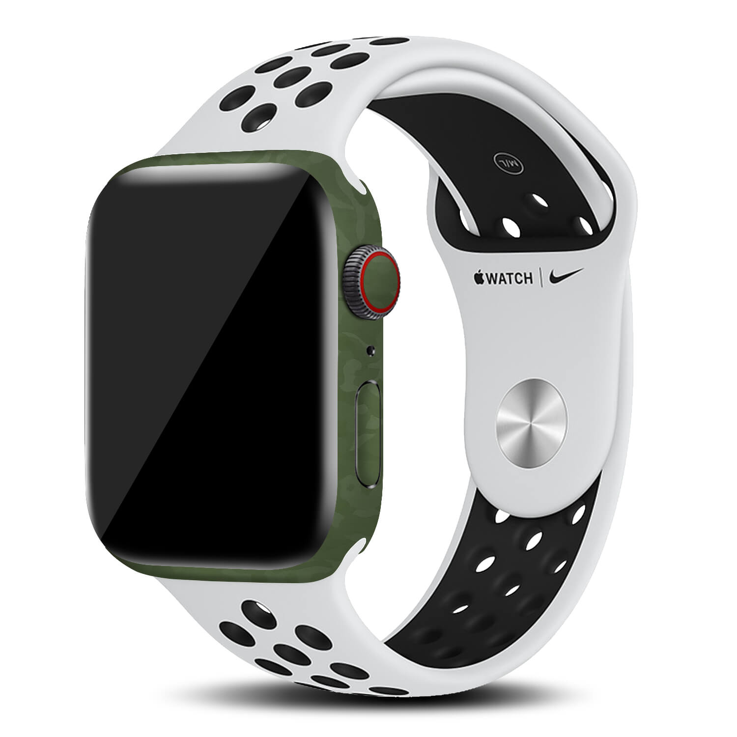 Apple Watch Series 6 Green Camo Skins (40mm)