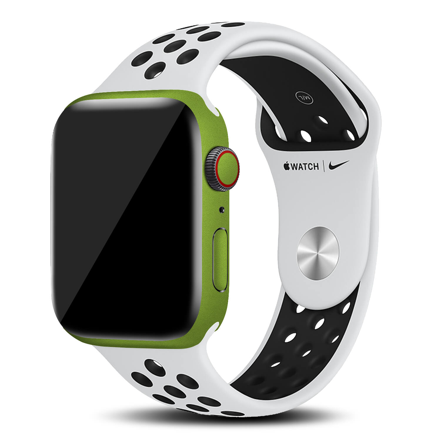 Apple Watch Series 6 Textured Matt Green Skins (40mm)