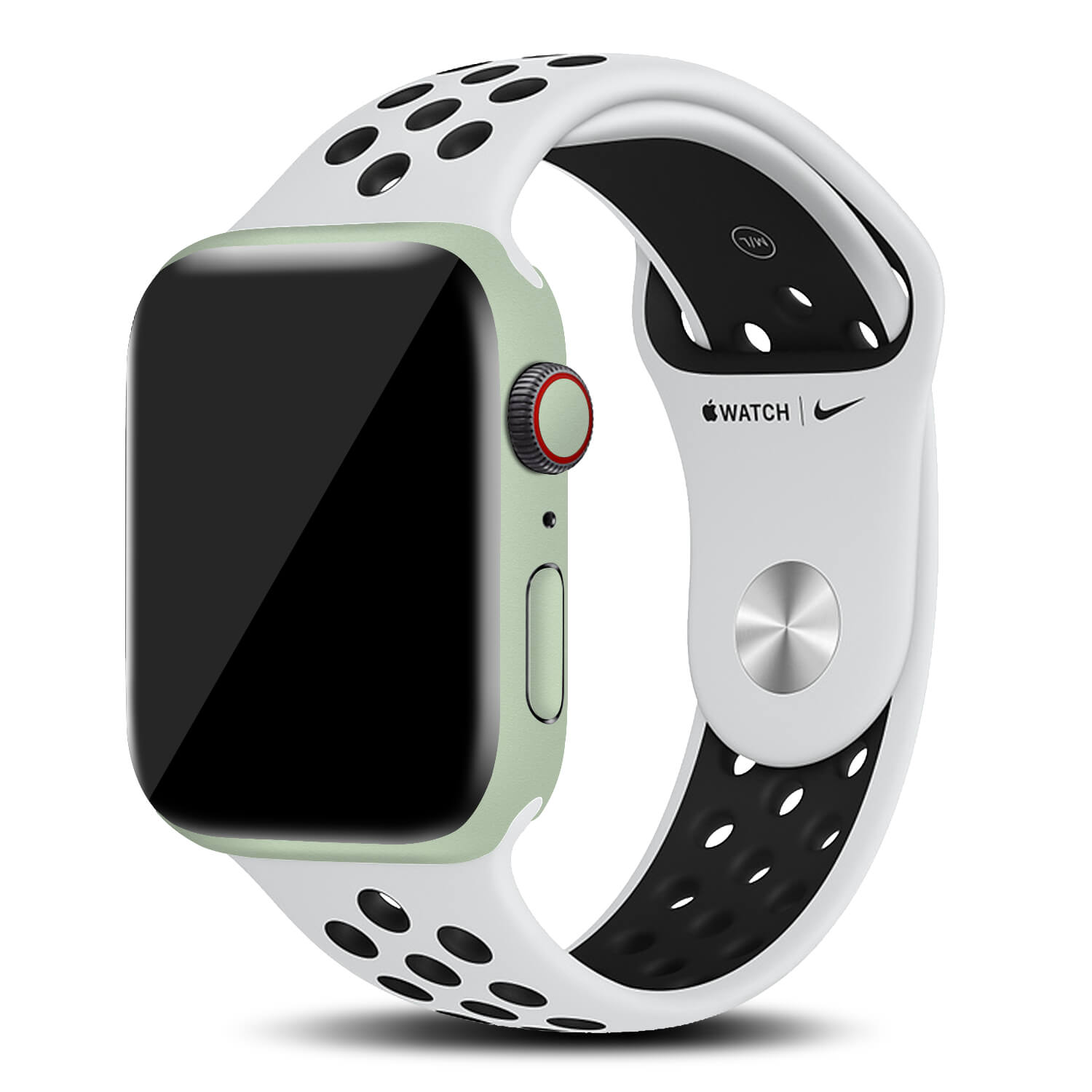 Apple Watch Series 6 Textured Matt Mint Skins (40mm)