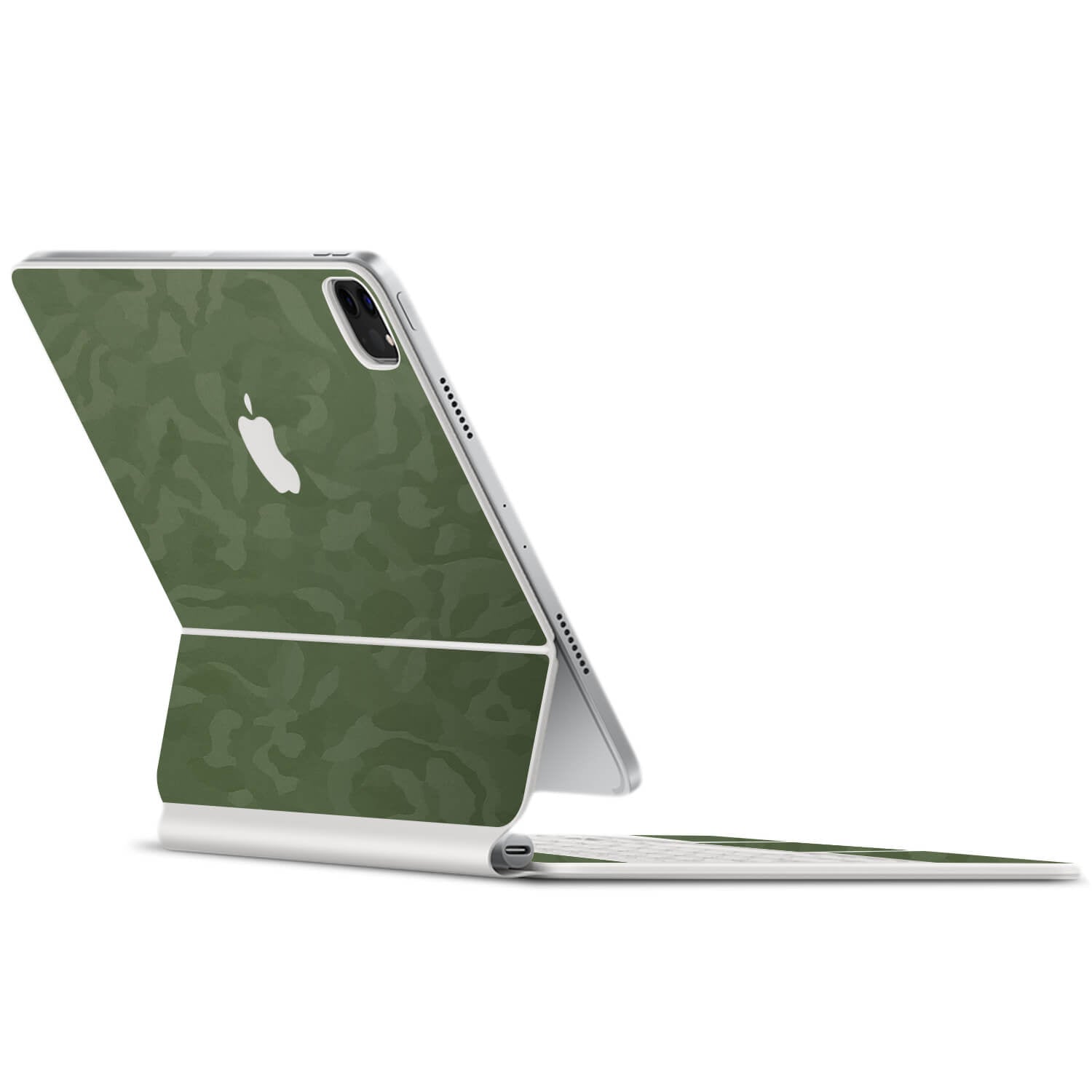 Apple iPad Pro Magic Keyboard 12.9" (2021, Gen 5) Green camo skins