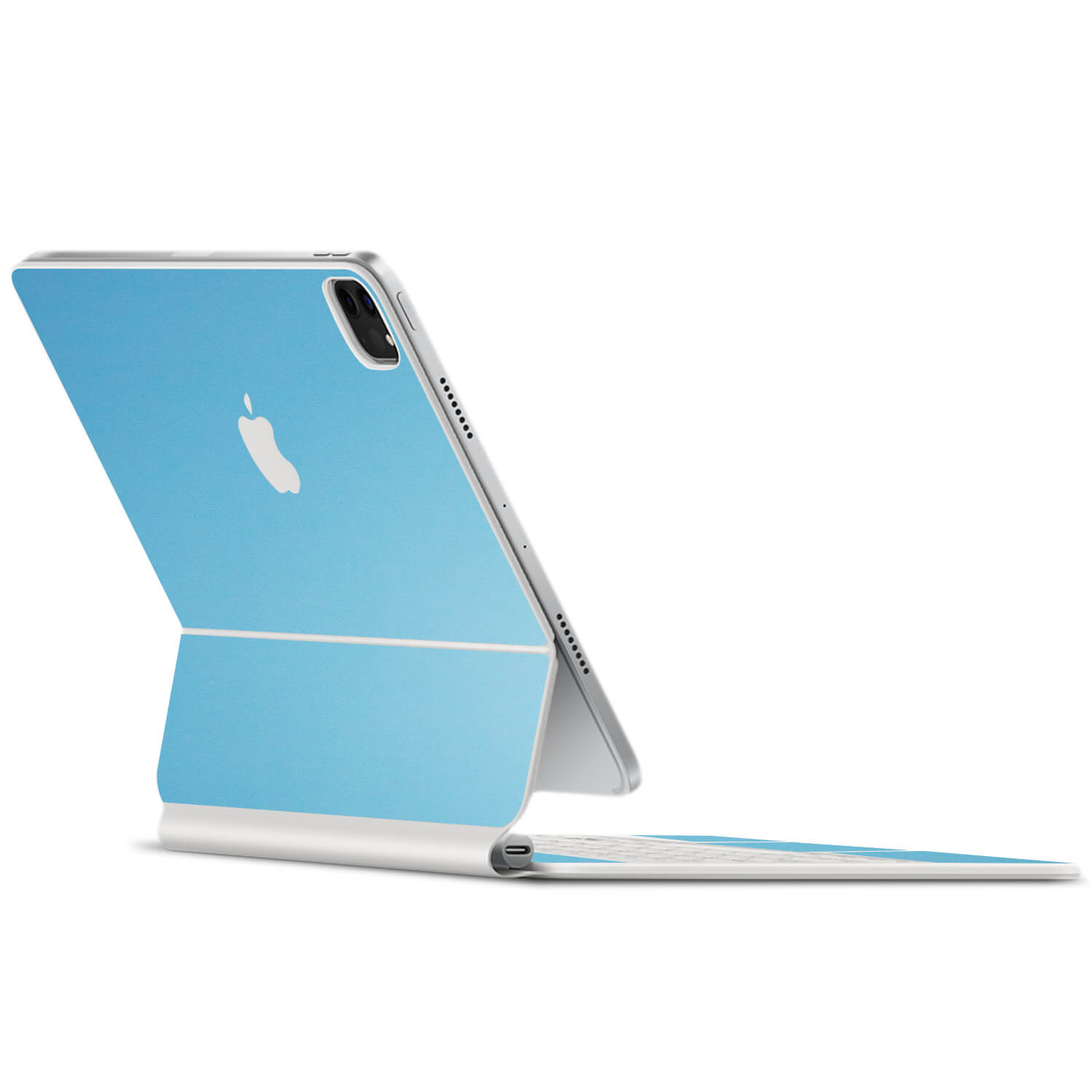Apple iPad Pro Magic Keyboard 12.9" (2021, Gen 5) Textured matt light blue skins