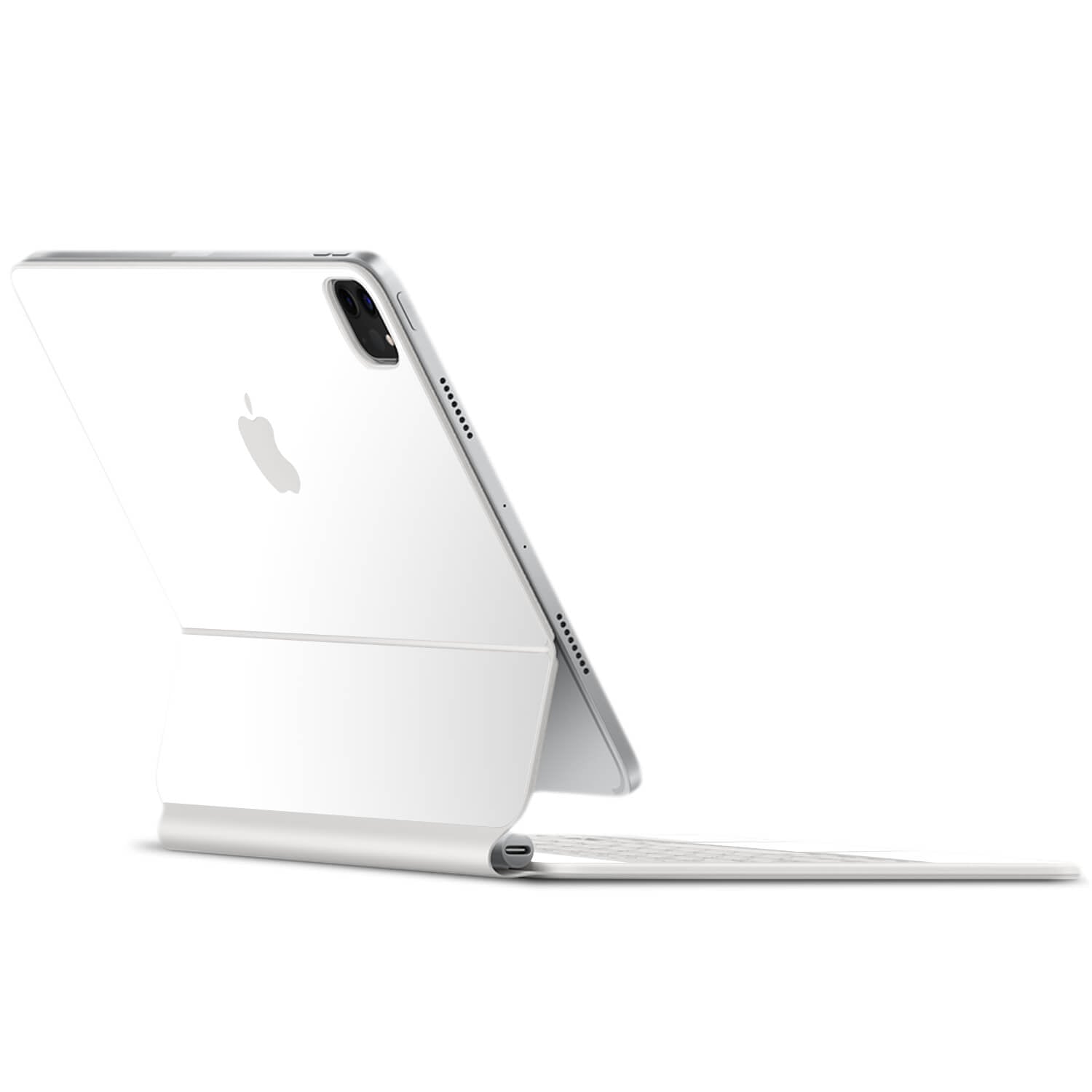 Apple iPad Pro Magic Keyboard 12.9" (2021, Gen 5) White gloss skins