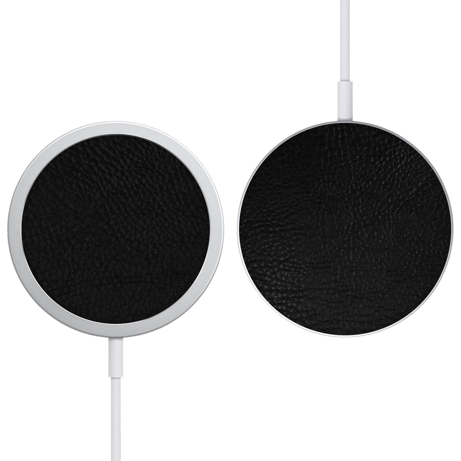 Apple MagSafe Charger Black leather skins