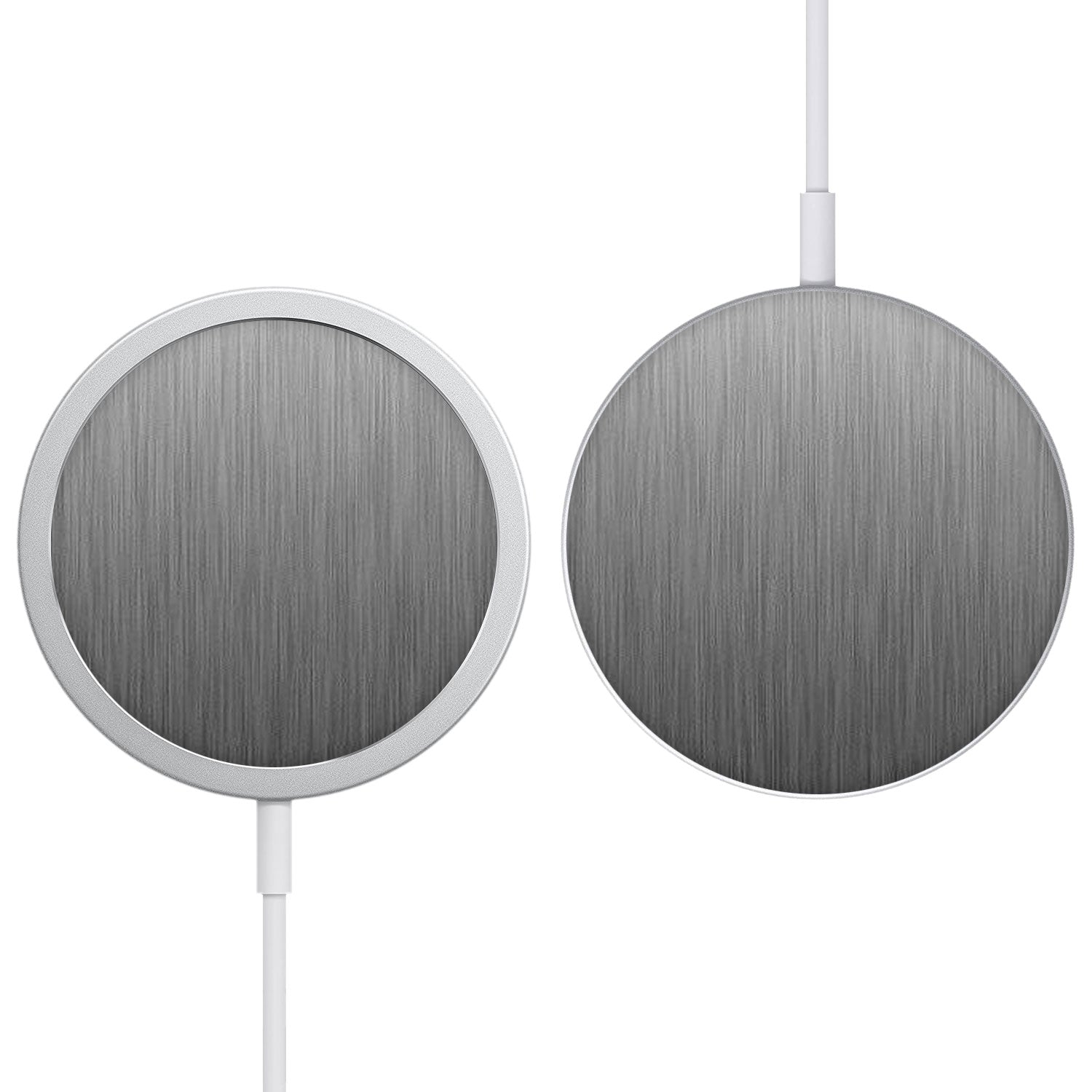 Apple MagSafe Charger Brushed titanium skins