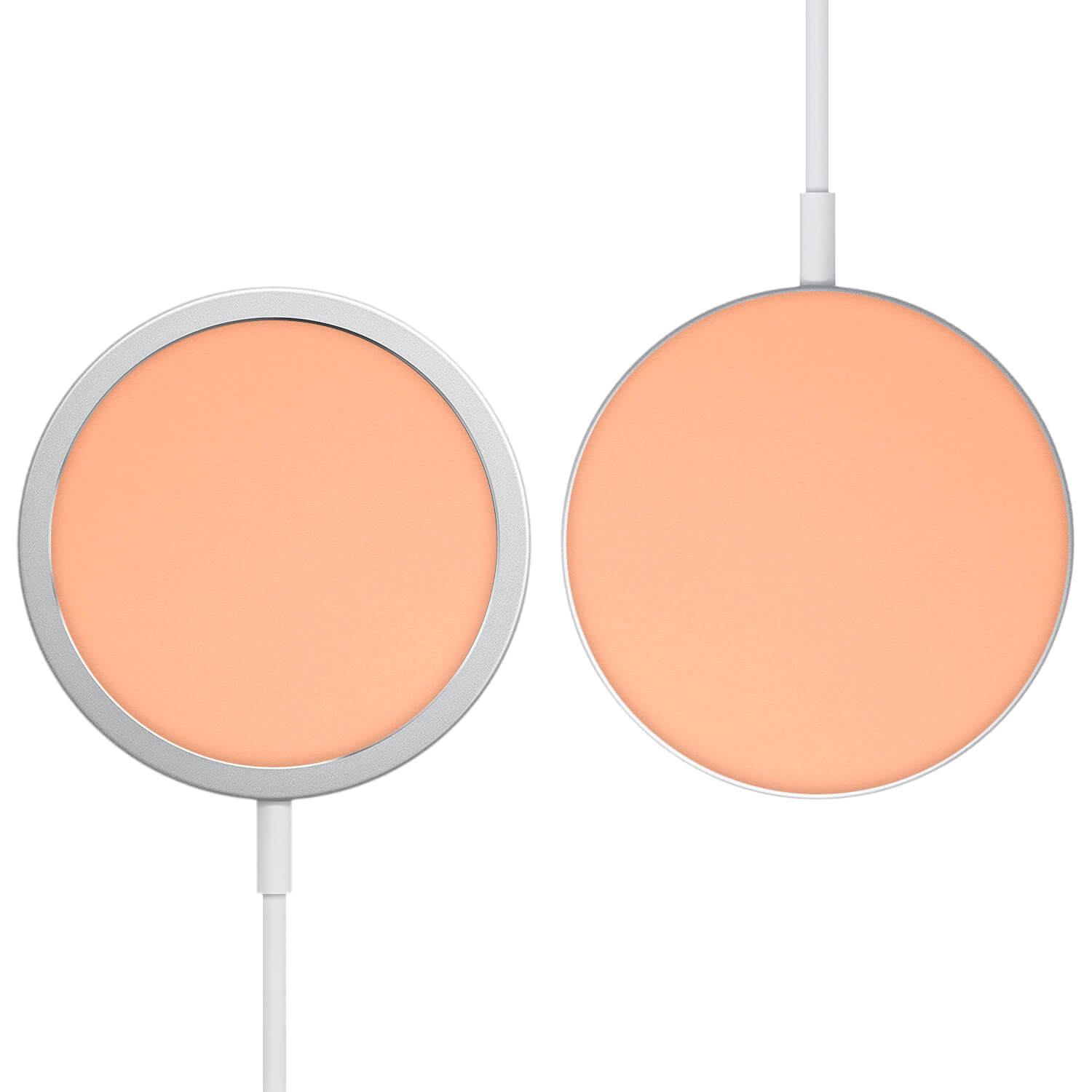 Apple MagSafe Charger Textured matt peach skins
