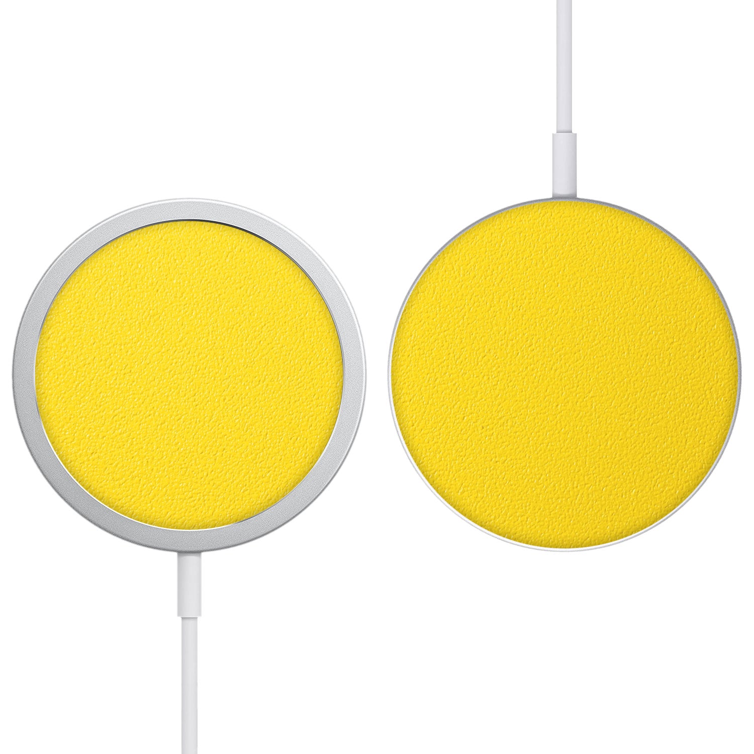 Apple MagSafe Charger Textured matt yellow skins