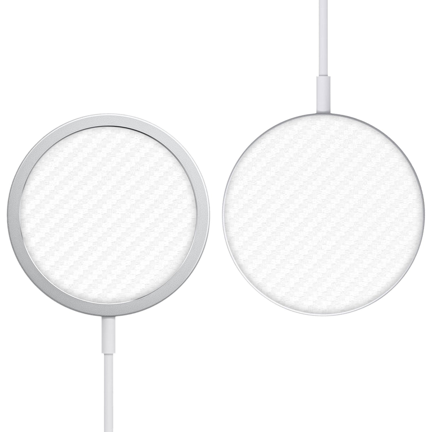 Apple MagSafe Charger White carbon fibre skins