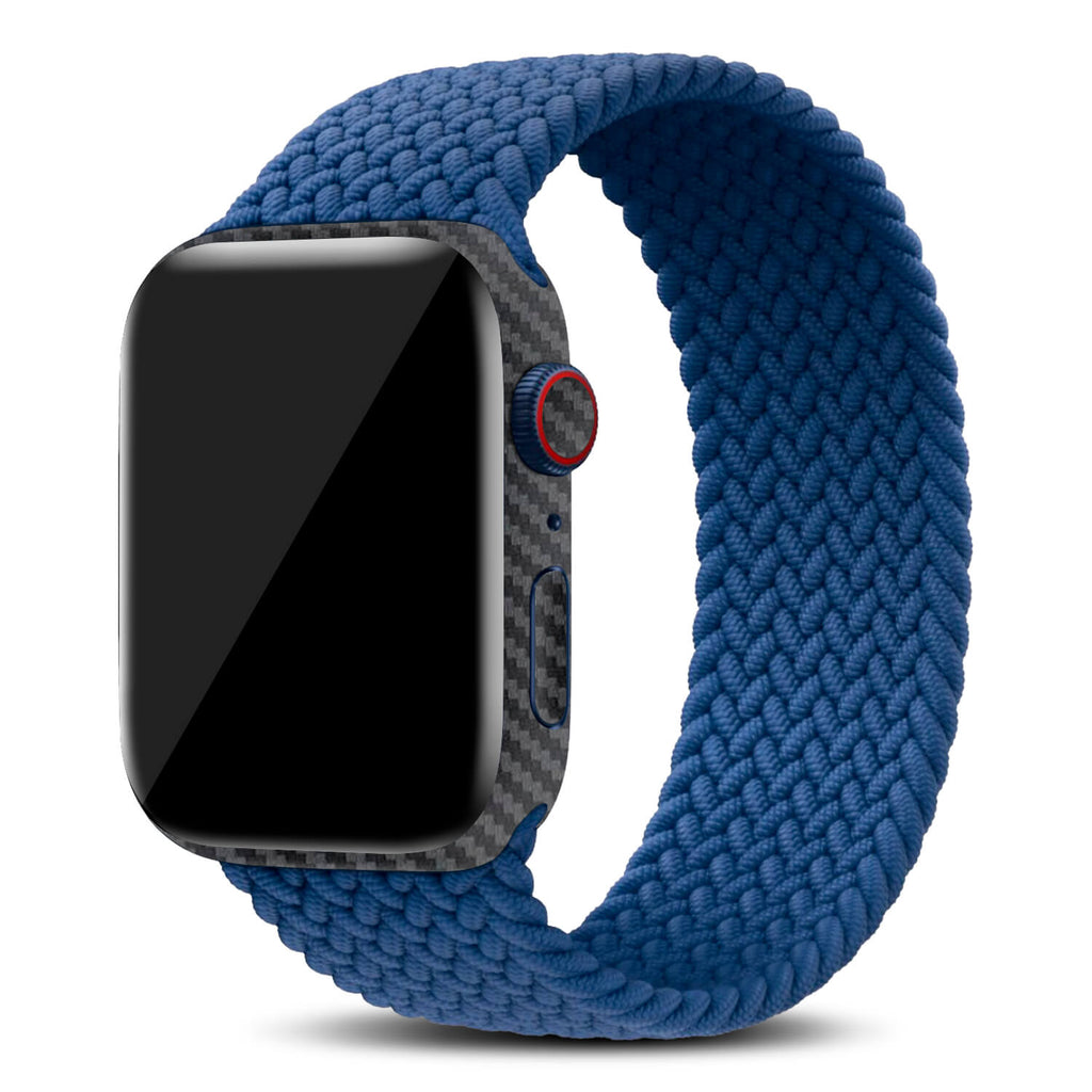 Apple Watch Series 7 Black carbon fibre skins (41mm)