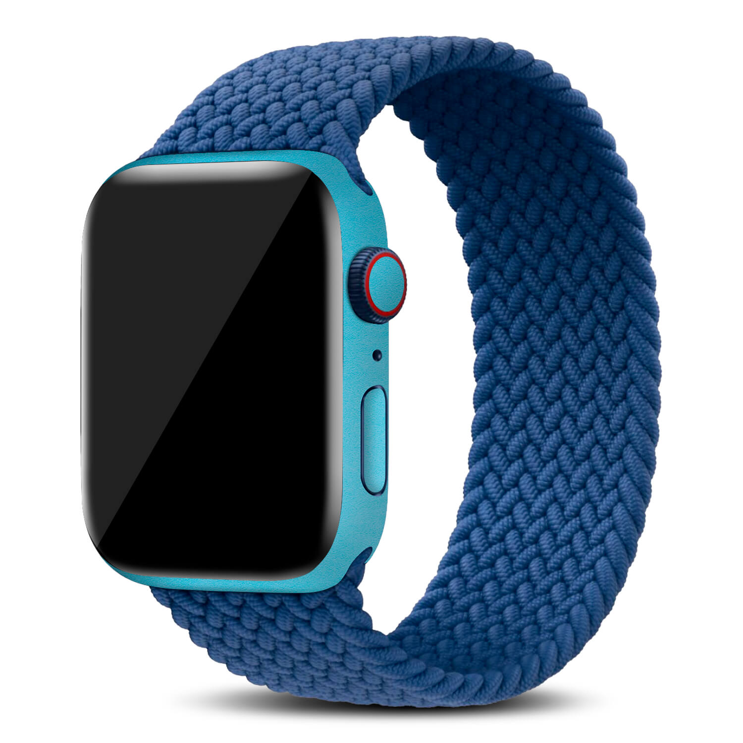 Apple Watch Series 8 Textured matt light blue skins (45mm)