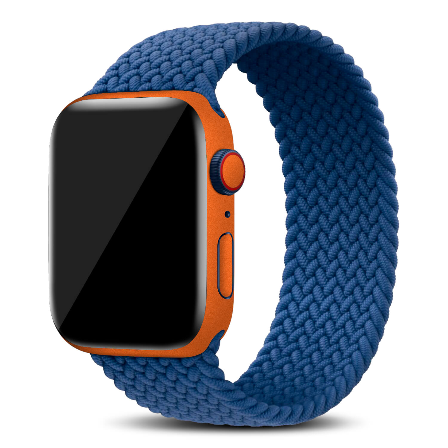Apple Watch Series 7 Textured matt orange skins (45mm)