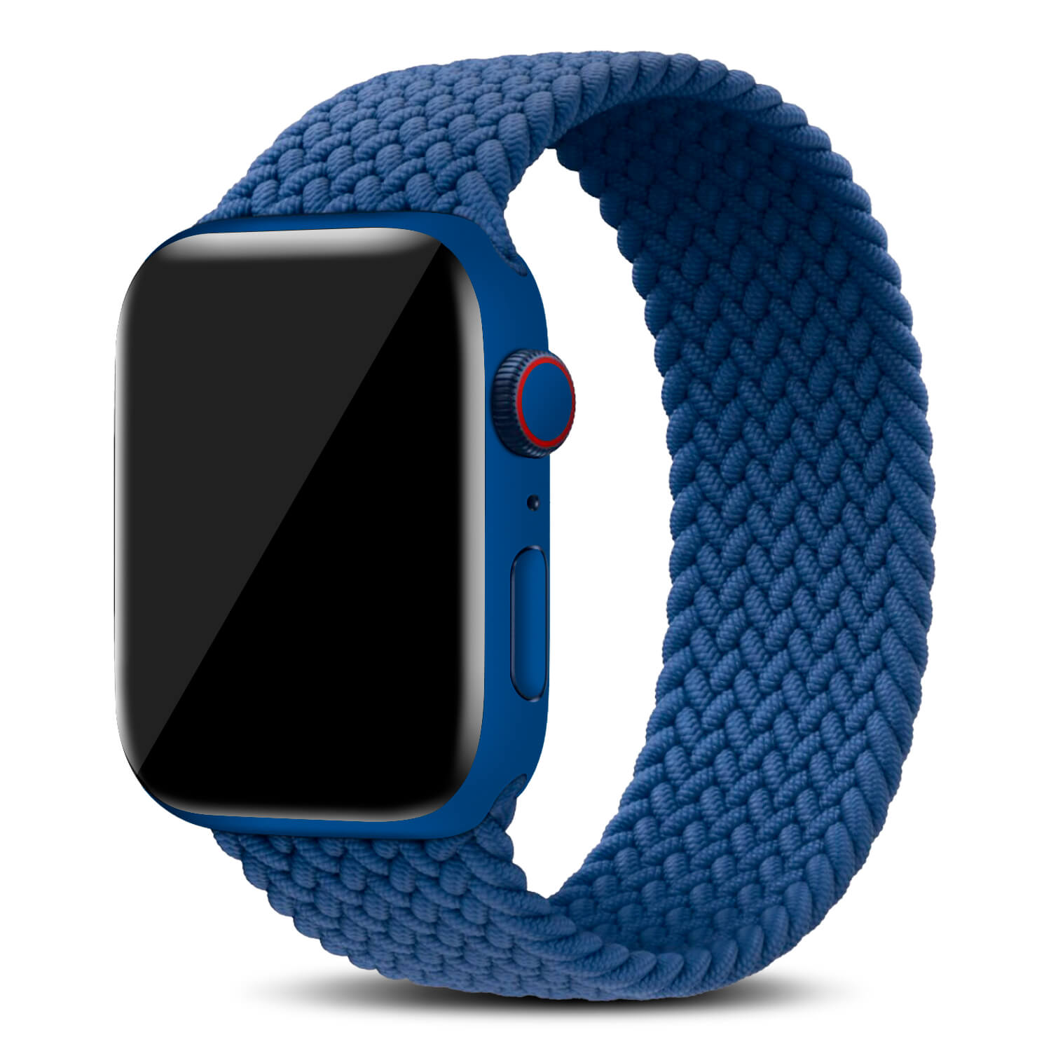 Apple Watch Series 7 Textured matt royal blue skins (41mm)