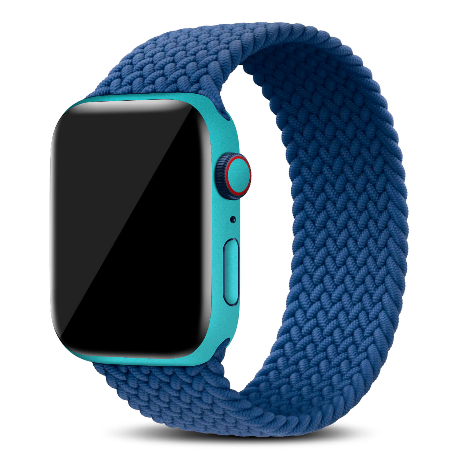 Apple Watch Series 8 Textured matt turquoise skins (45mm)