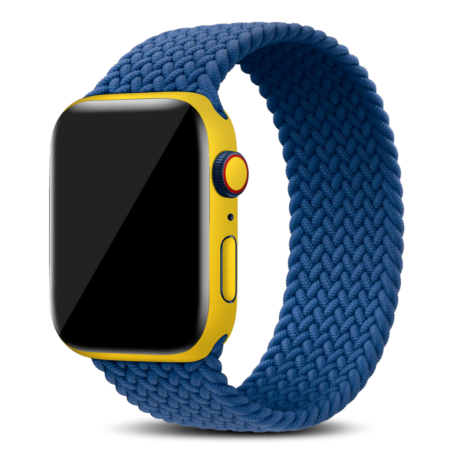 Apple Watch Series 8 Textured matt yellow skins (45mm)