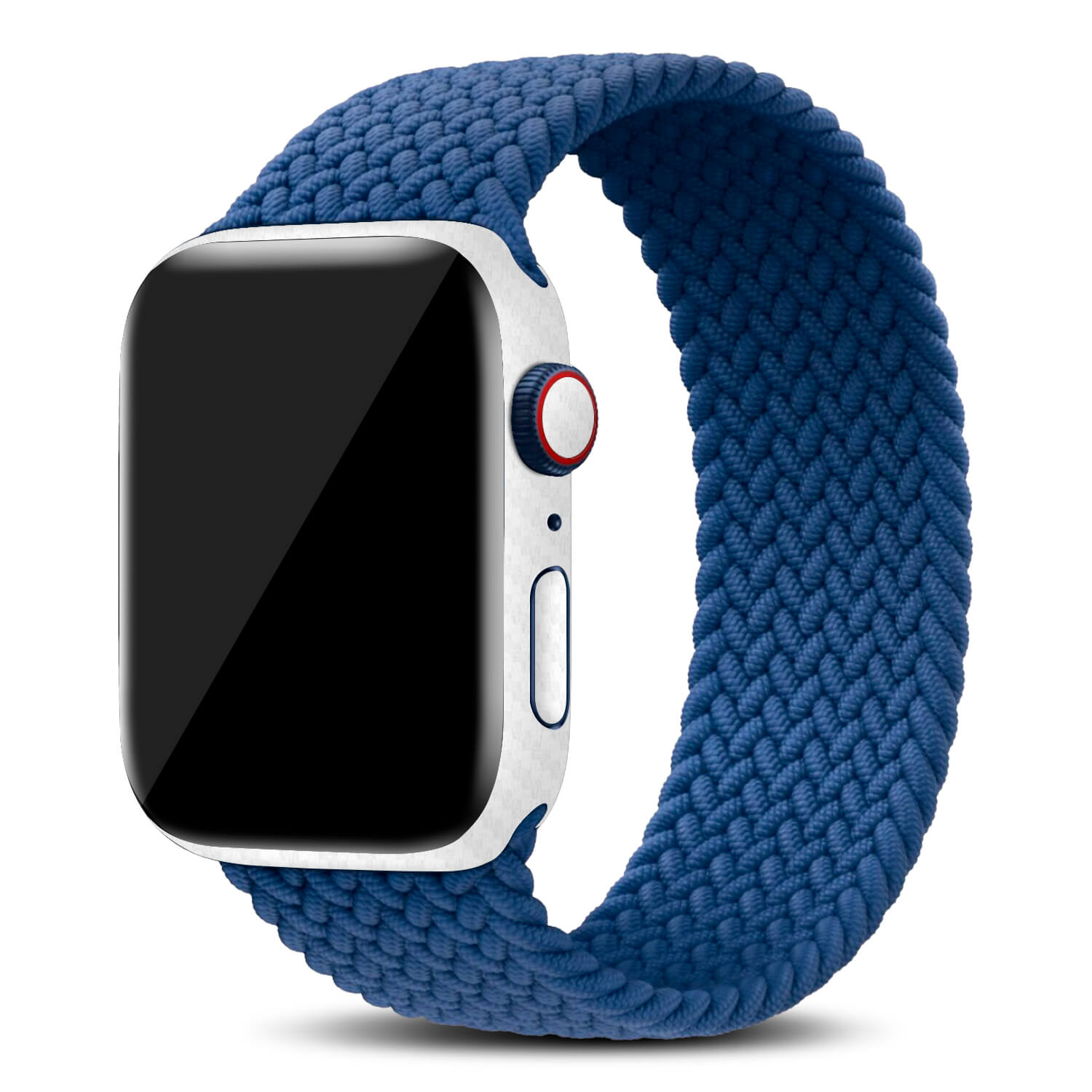 Apple Watch Series 8 White carbon fibre skins (41mm)