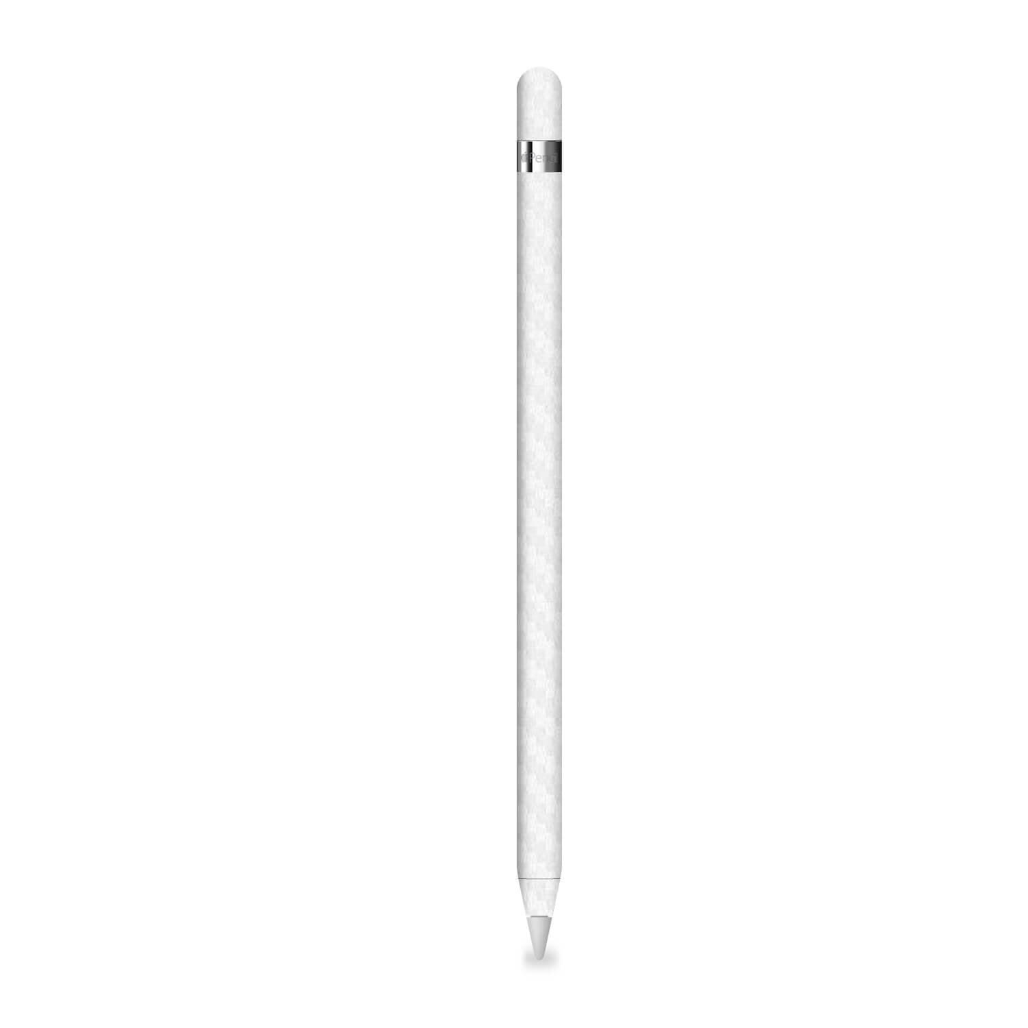 Apple Pencil (Gen 1) White Carbon Fibre Skins