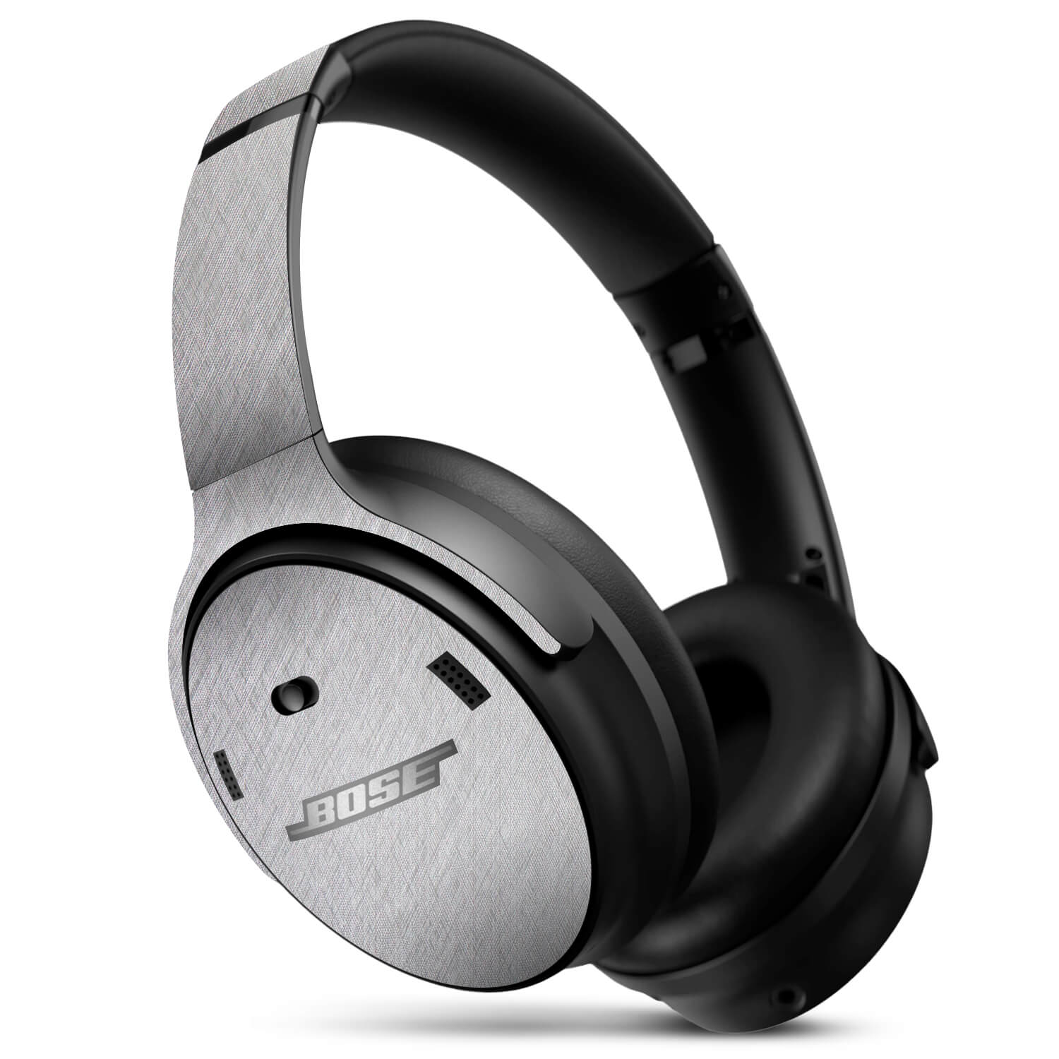 Bose QC45 Headphone Brushed aluminium skins